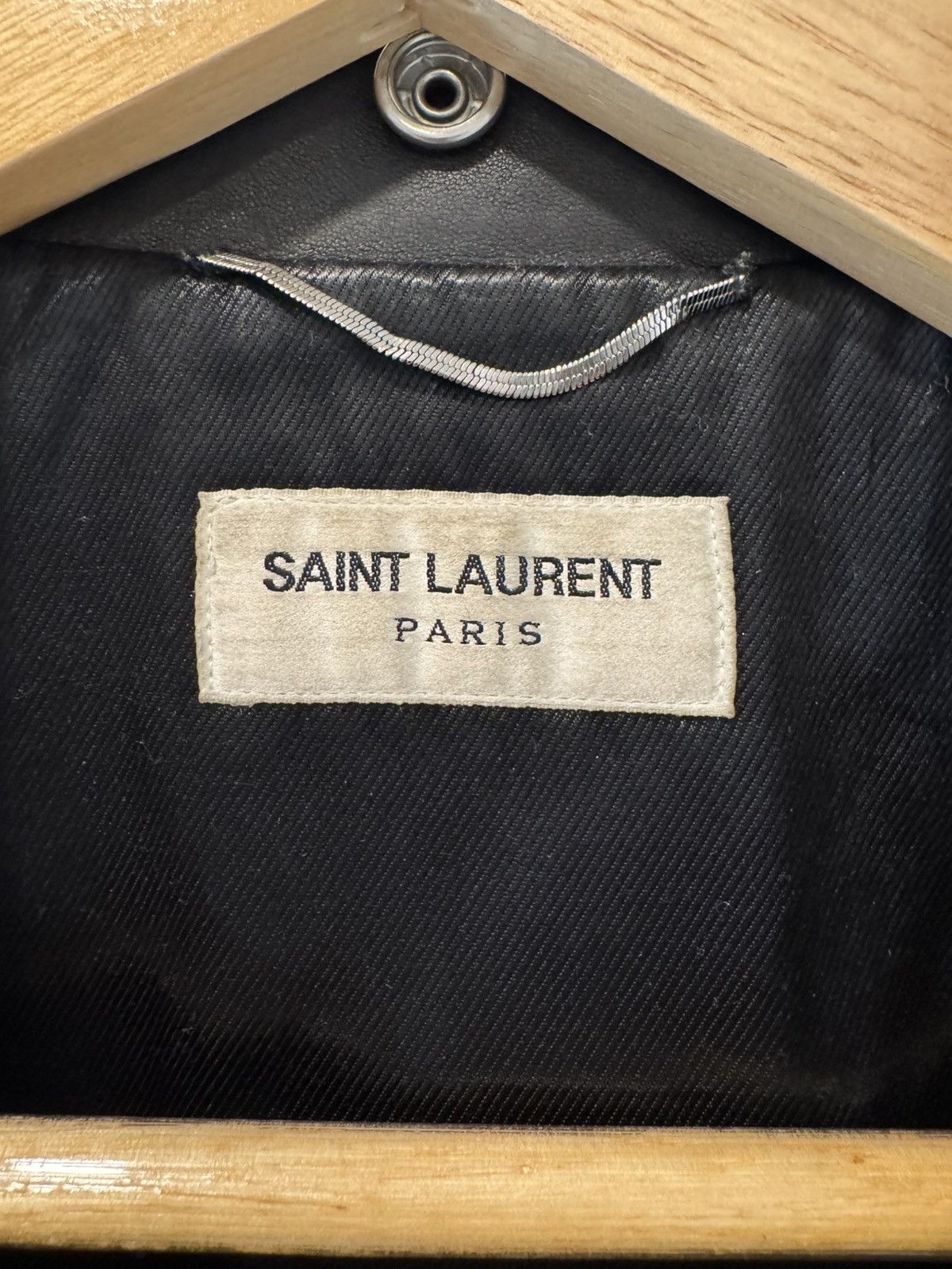 Saint Laurent Paris Saint Laurent L01 Leather Moto Jacket Size US M / EU 48-50 / 2 - 3 Thumbnail