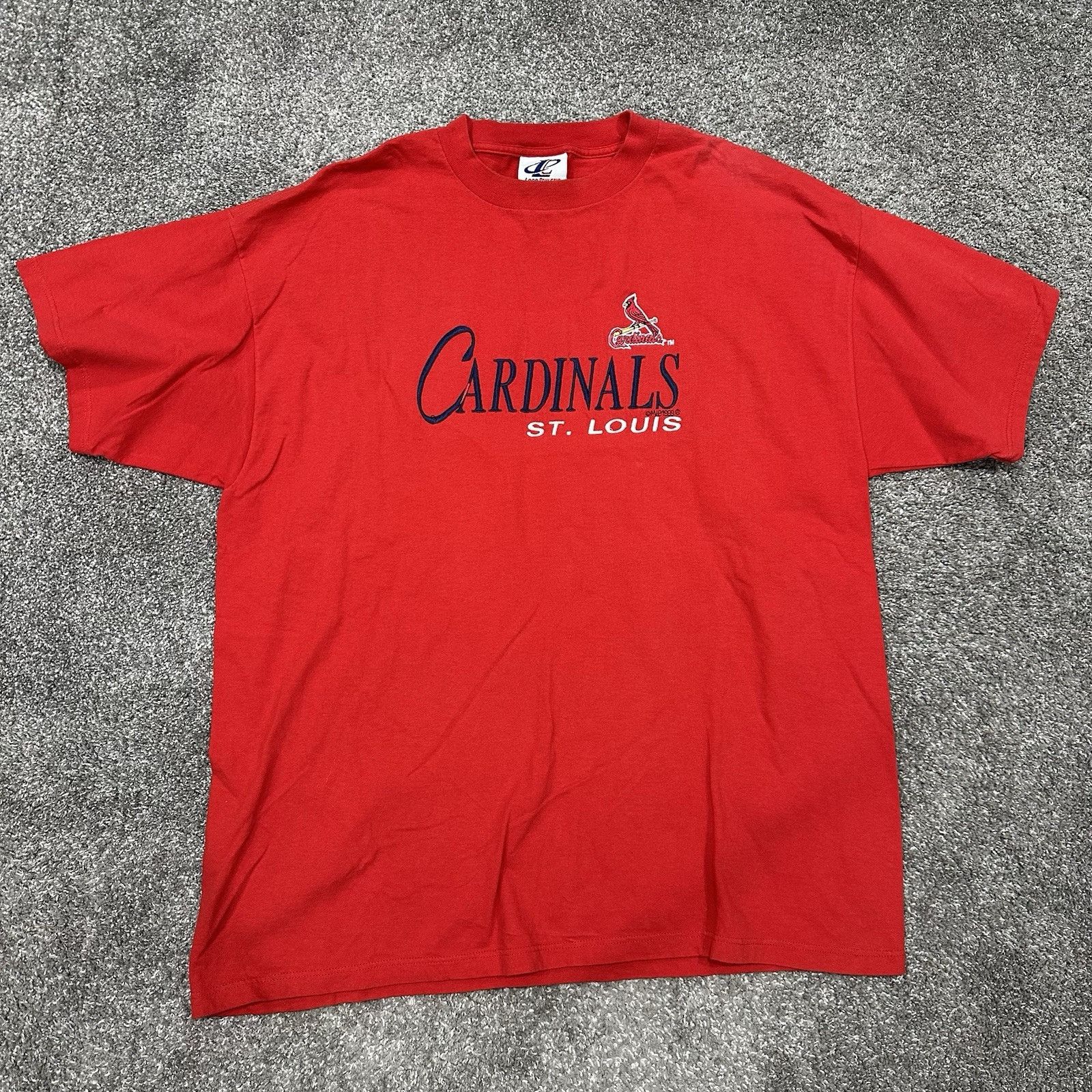 Hanes VTG St. Louis Cardinals MLB 1999 Short Sleeve Shirt Mens XL Size US XL / EU 56 / 4 - 1 Thumbnail