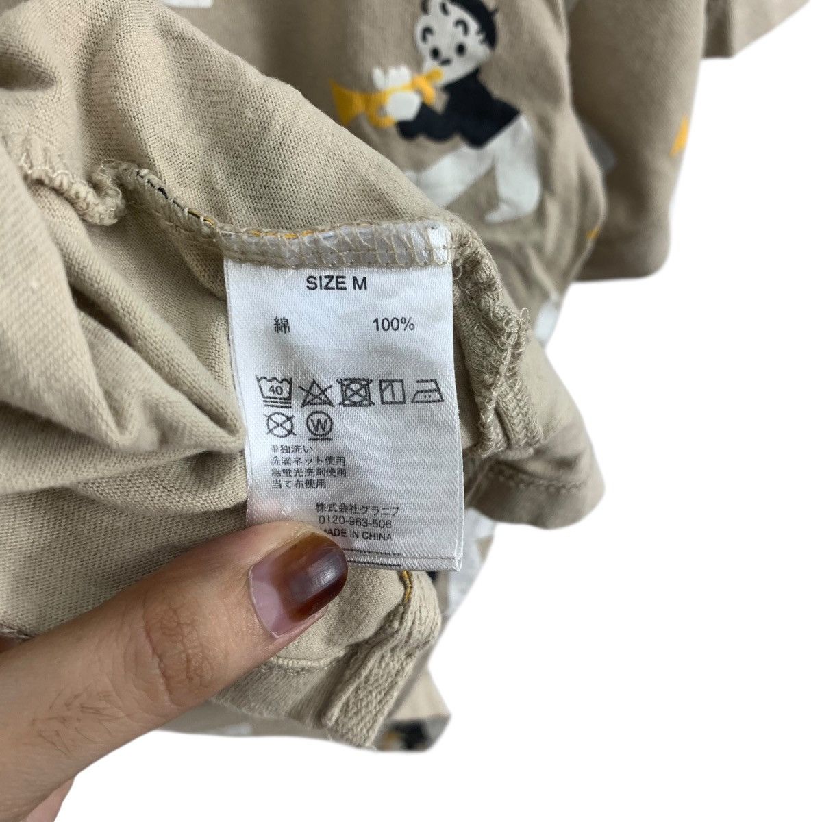 Other OSAMU HARADA GOODS Kawaii Illustration AOP Tee Shirt Top Size M / US 6-8 / IT 42-44 - 10 Thumbnail