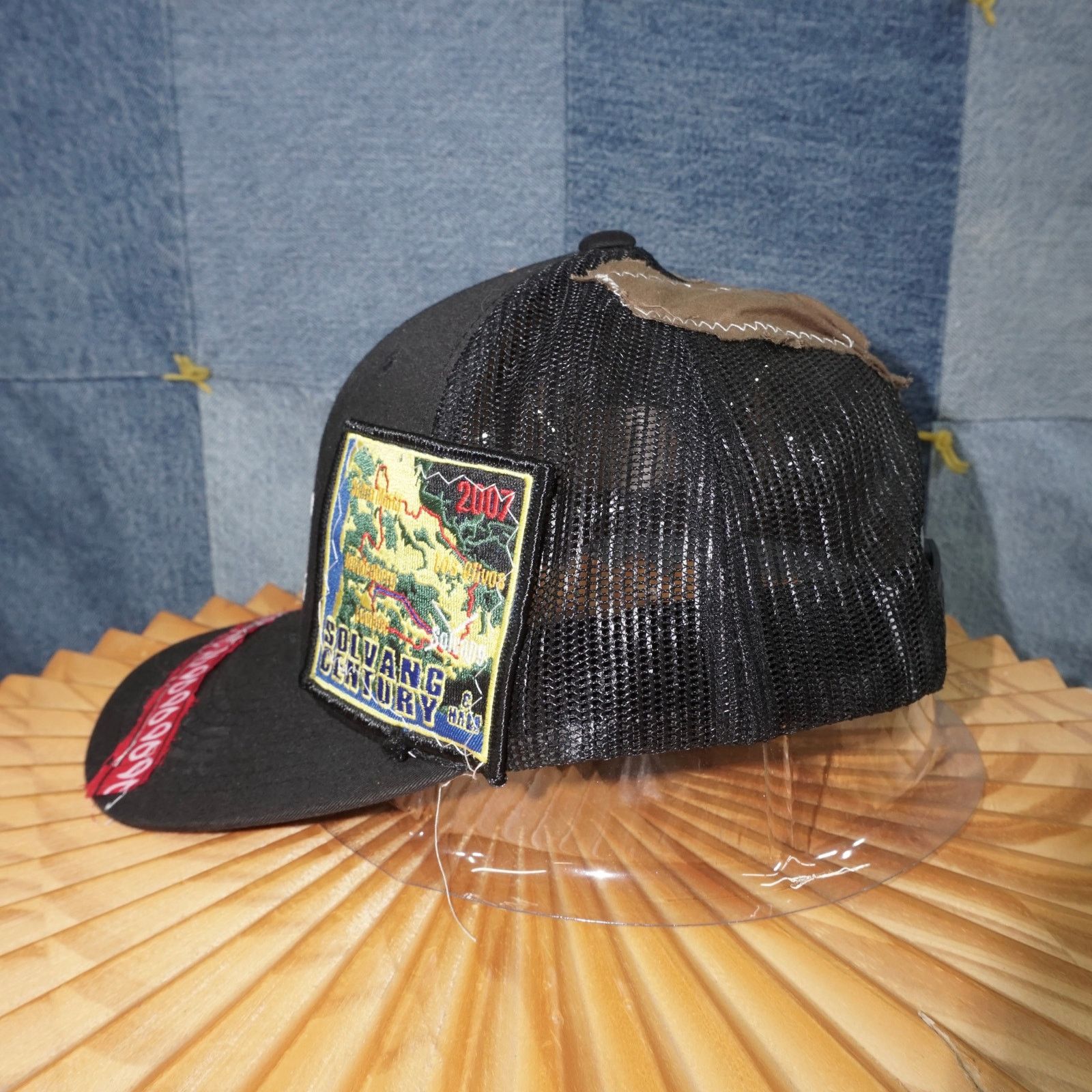 Vintage OSFA - :k cycling biking outdoors embroidered essential hat Size ONE SIZE - 3 Thumbnail