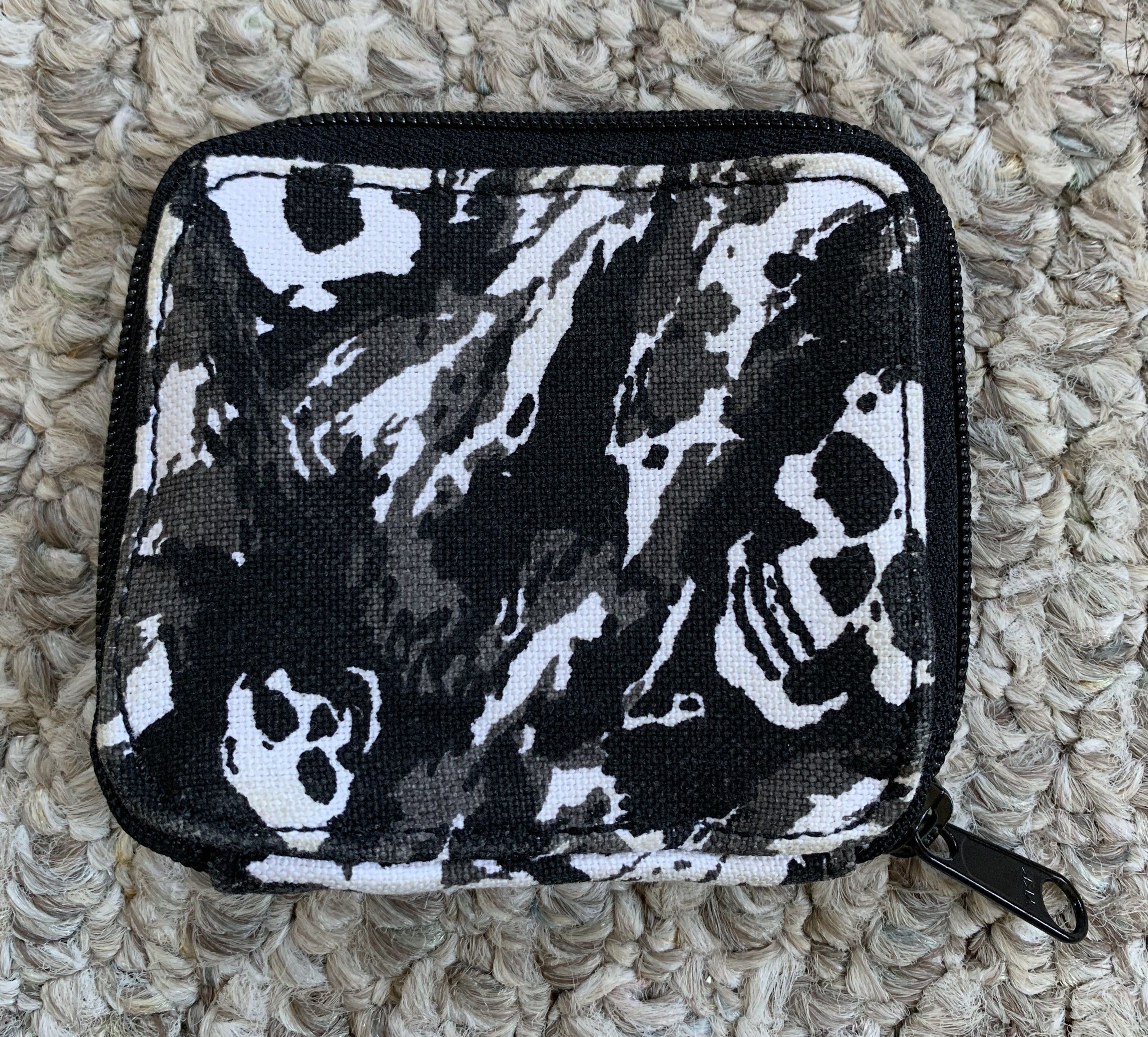 Number (N)ine SS01 Number (N)ine Skull Zip Wallet Size ONE SIZE - 2 Thumbnail