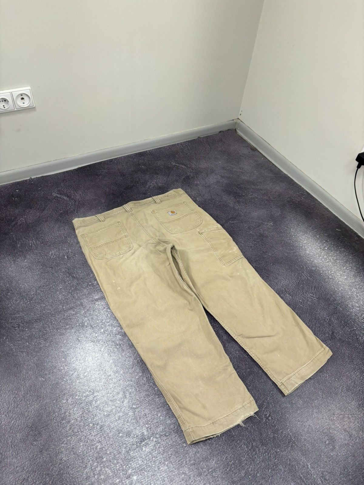 Carhartt Vintage Carhartt Cream USA Hype Baggy Pants Jeans Size US 40 / EU 56 - 3 Thumbnail