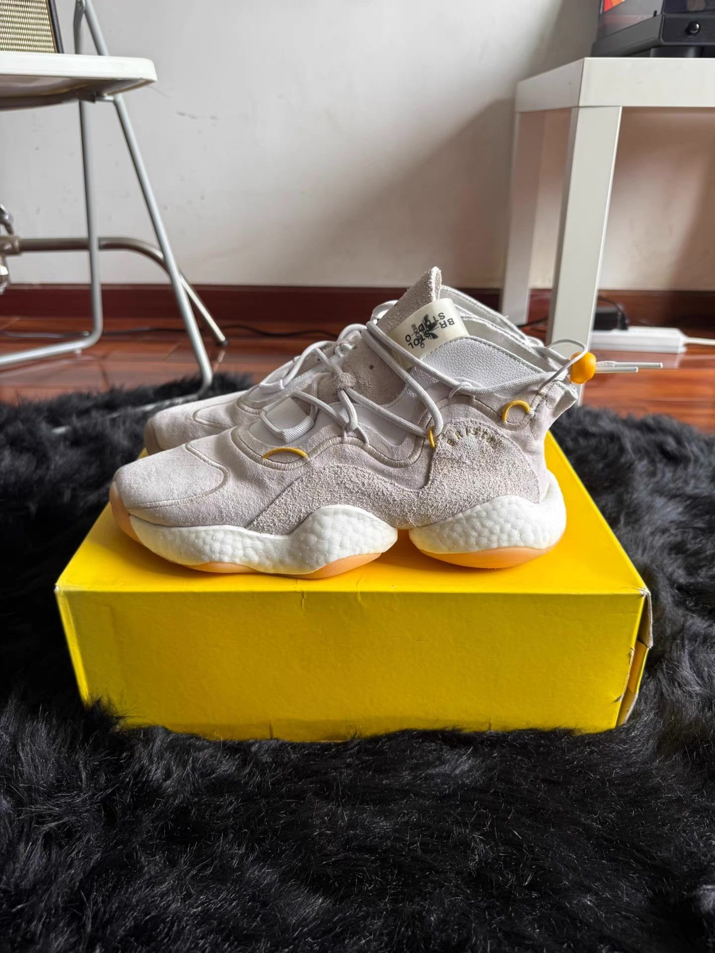 Adidas Adidas BYW LVL 1 x Bristol Basketball Shoes Q17 Size US 9 / EU 42 - 2 Thumbnail