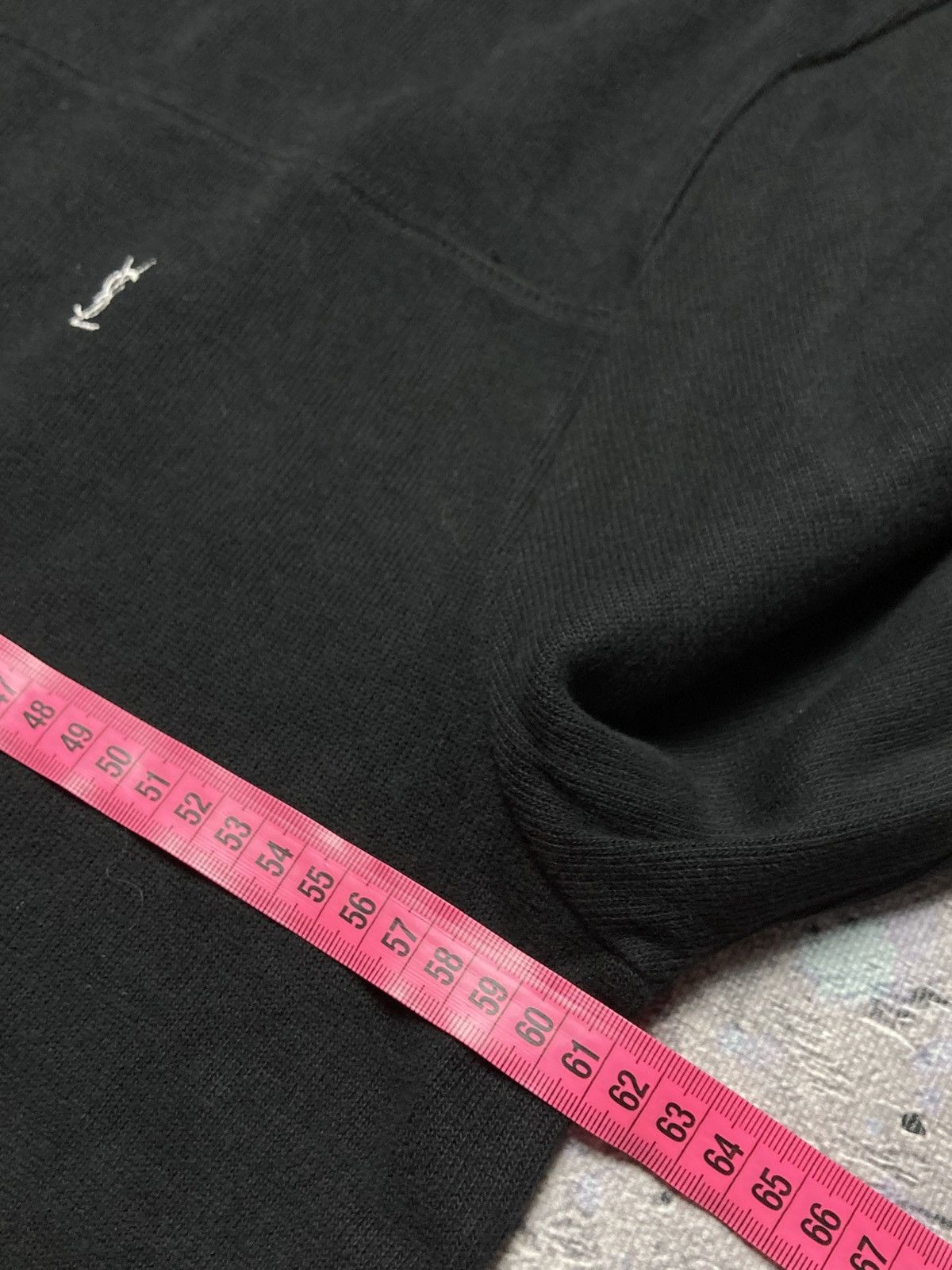 Vintage × Yves Saint Laurent Sweatshirt Yves Saint Laurent Big Logo Streetwear Vintage Size US XL / EU 56 / 4 - 12 Thumbnail
