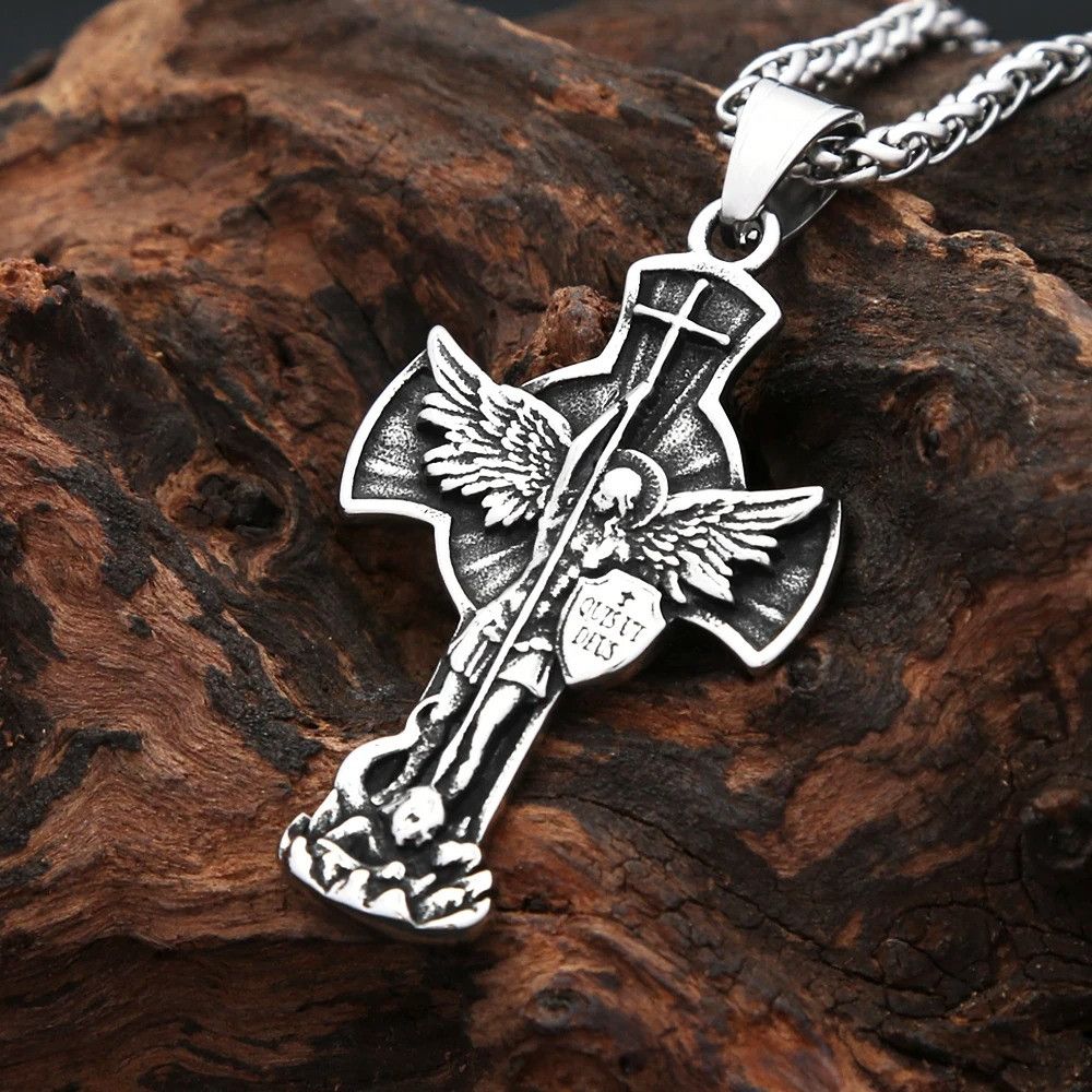 Other Angel Wings Cross Pendant Necklace Size ONE SIZE - 5 Thumbnail