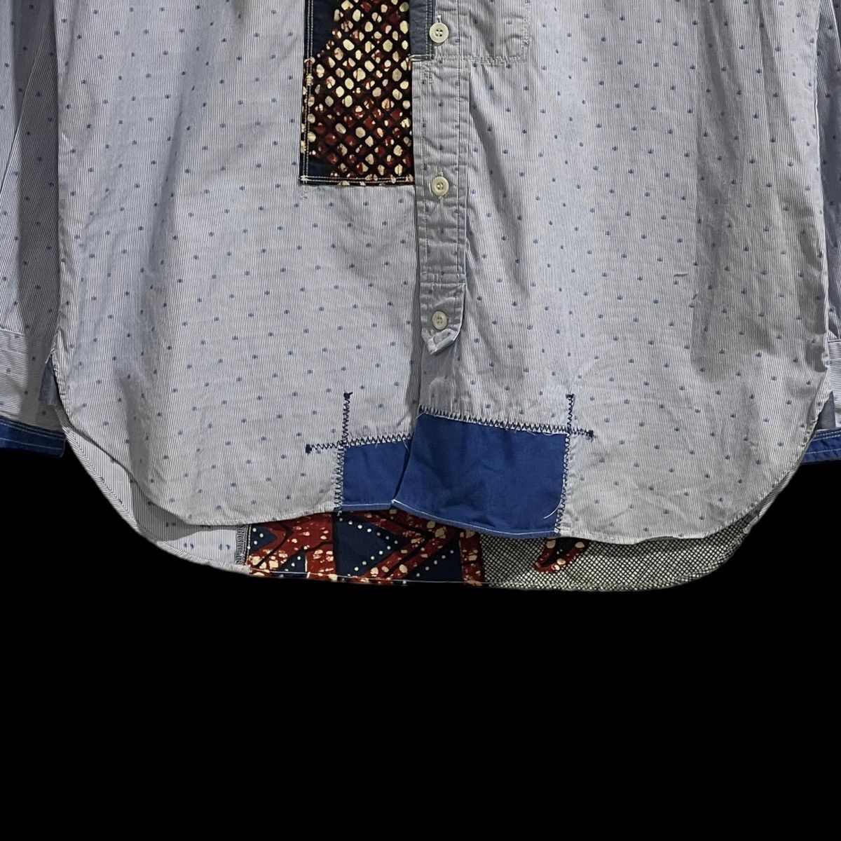 Comme des Garcons Man - Patchwork - L/S Button Up Shirt Size US XS / EU 42 / 0 - 5 Thumbnail