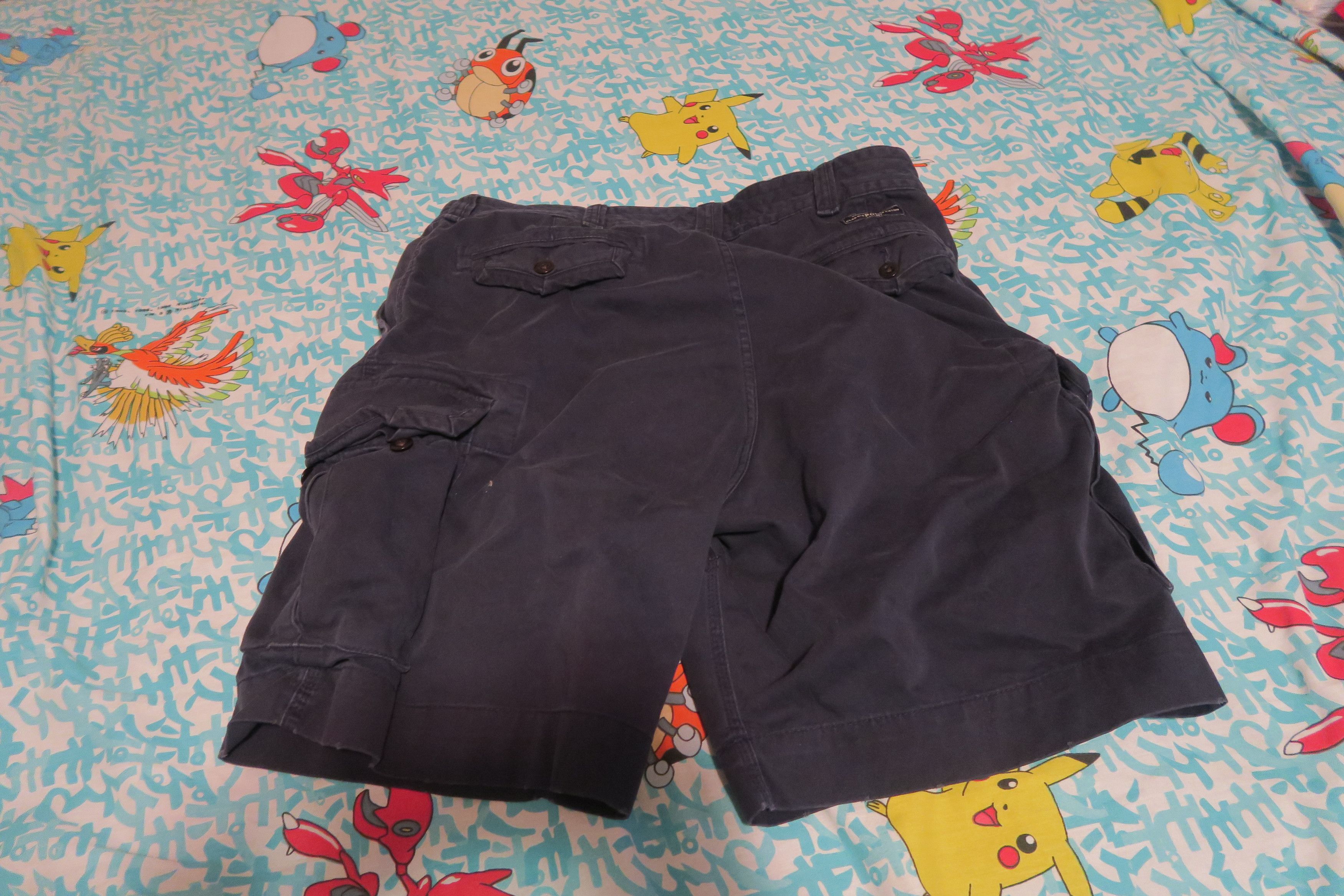 Polo Ralph Lauren × Vintage VTG Polo Ralph Lauren Gellar Fatigue Cargo Shorts 38x10 Size US 38 / EU 54 - 6 Thumbnail
