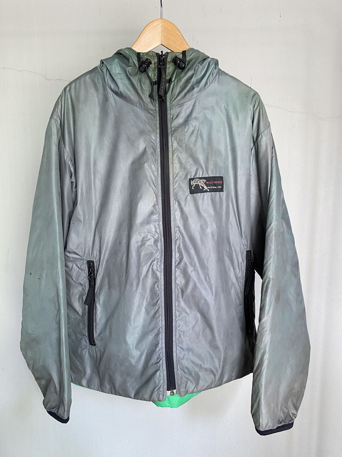 Wild Things WILD THINGS Reversible Hoodie Dark Green/Light Green Size US M / EU 48-50 / 2 - 23 Thumbnail