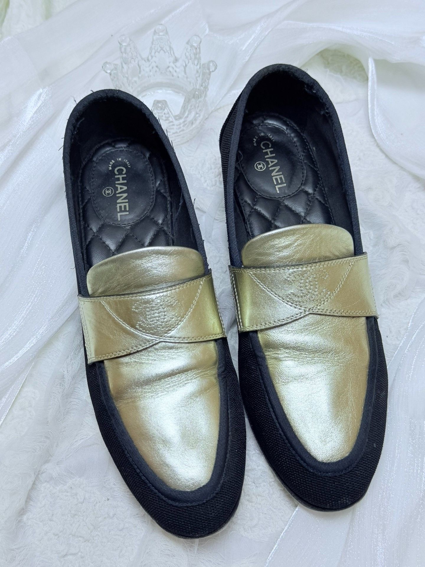 Chanel Chanel Black Lowtop Sneakers us_6-5 Women Size US 6.5 / IT 36.5 - 1 Thumbnail
