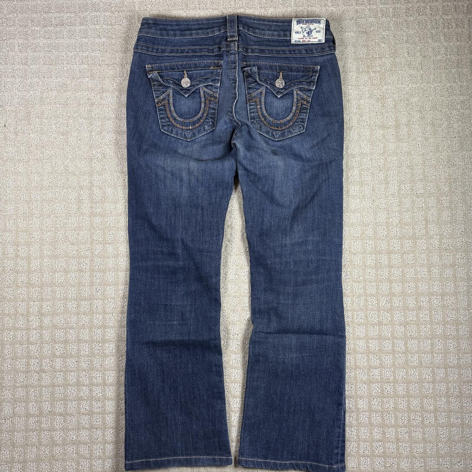 True Religion True Religion Bootcut Jeans Size 29 Women Size 29" - 8 Thumbnail