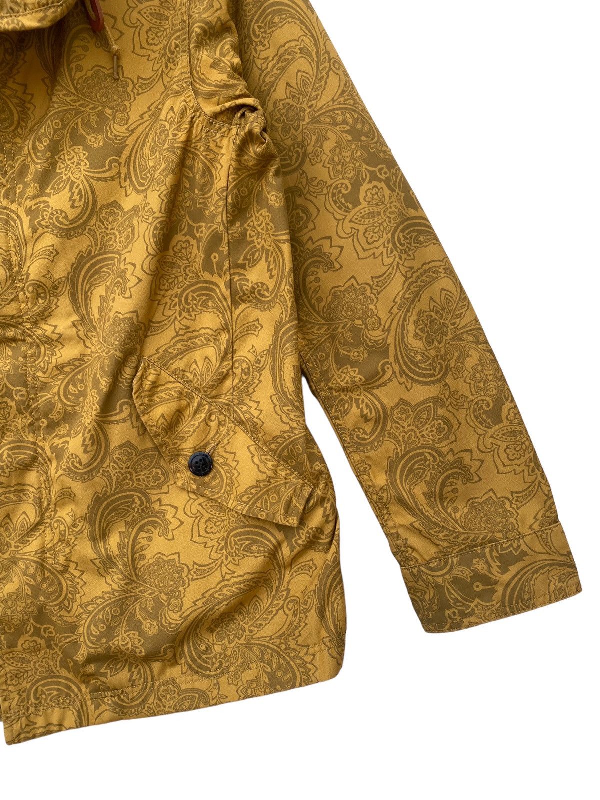Japanese Brand Back Number Paisley Hooded Jacket Size US M / EU 48-50 / 2 - 4 Thumbnail