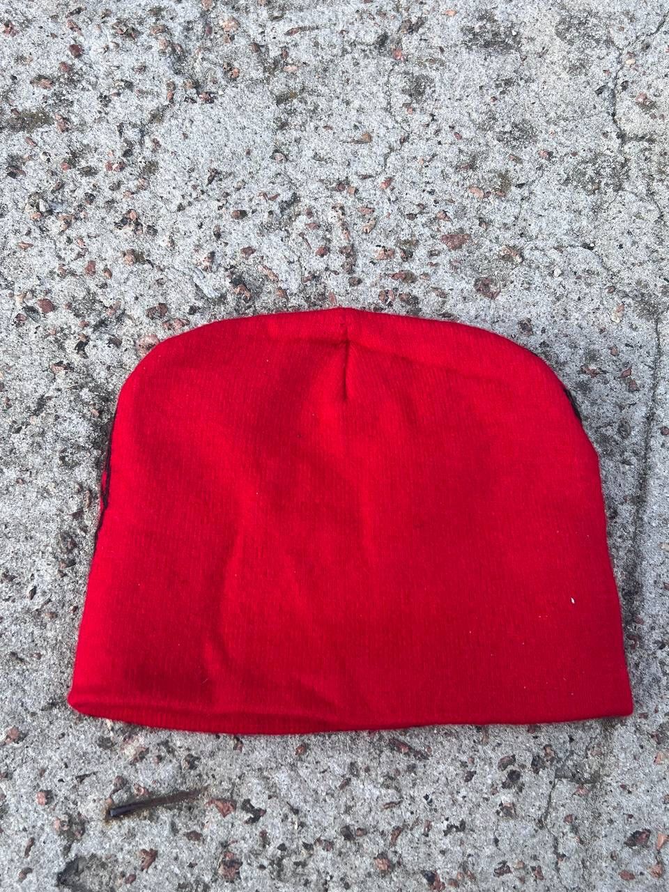 Japanese Brand × Vintage Y2k Spider Man Beanie Hat Eye Big Logo 00s Size ONE SIZE - 5 Thumbnail