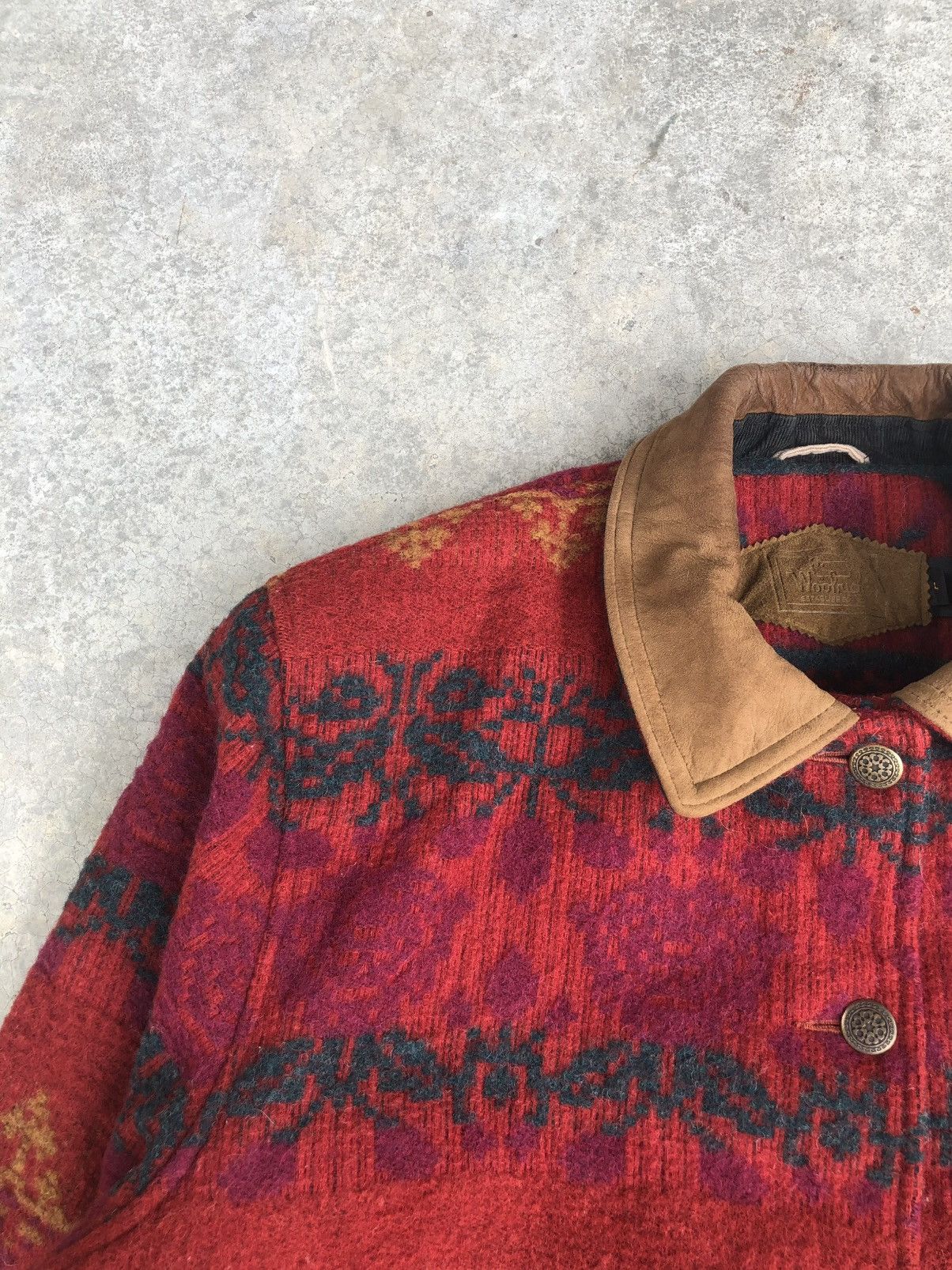 Woolrich Woolen Mills Vintage 80’s Woolrich Wool Jacket Navajo Native Size US L / EU 52-54 / 3 - 7 Thumbnail