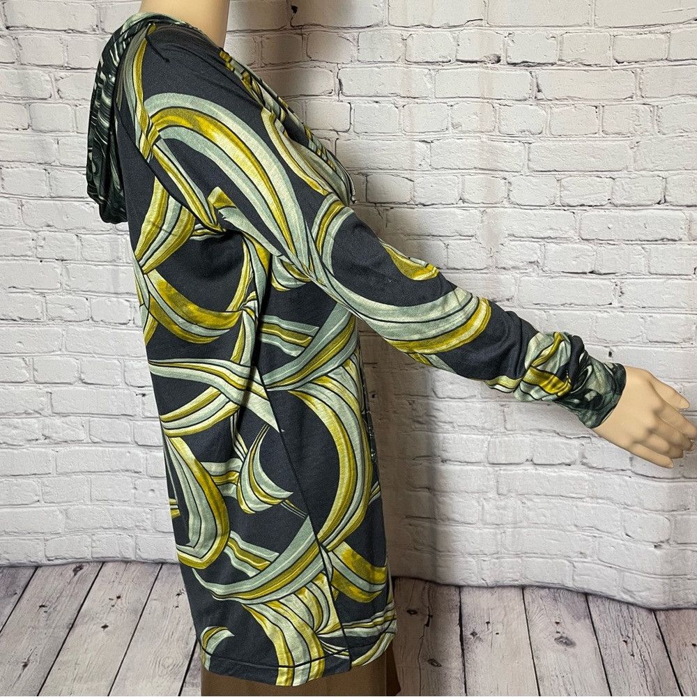 Custo Barcelona Custo Barcelona V-Neck Kangaroo Pocket Hoodie Tunic Size S Size S / US 4 / IT 40 - 3 Thumbnail