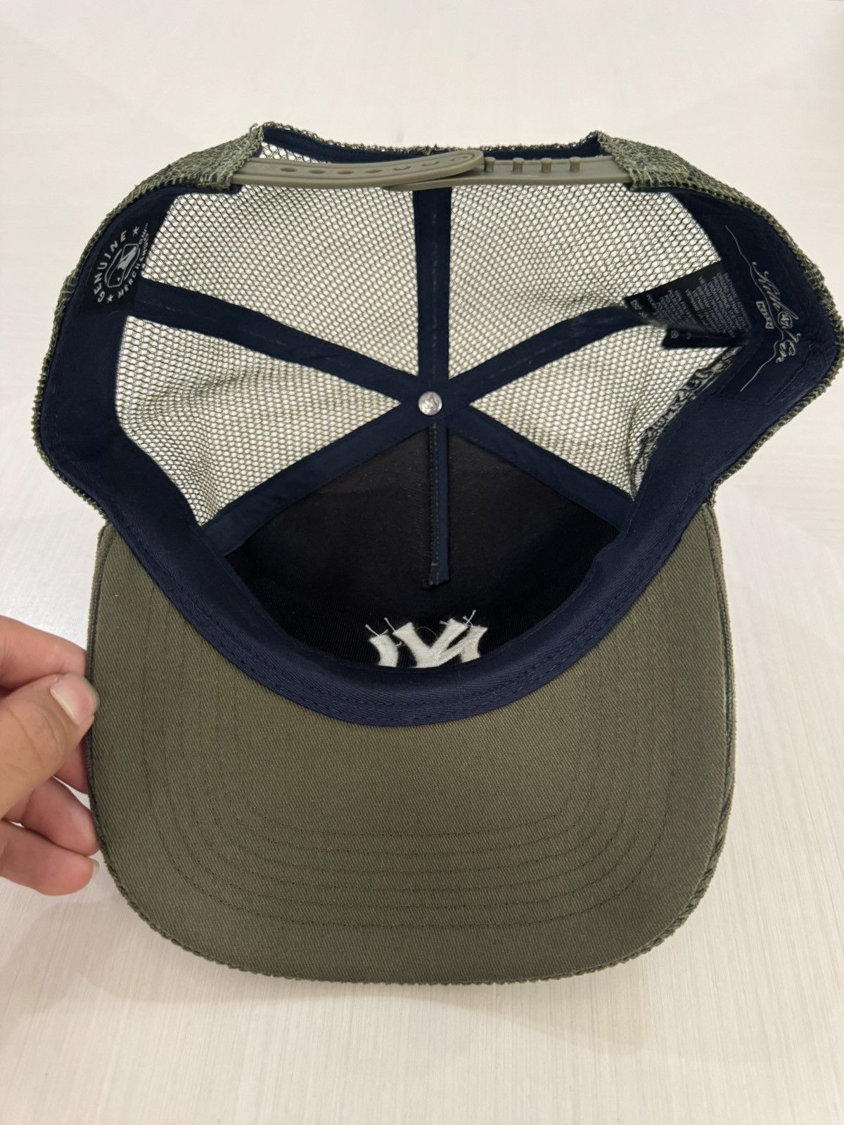 Kith KITH New York Yankees Meshback Trucker Hat Used Olive 2025 Size ONE SIZE - 3 Thumbnail
