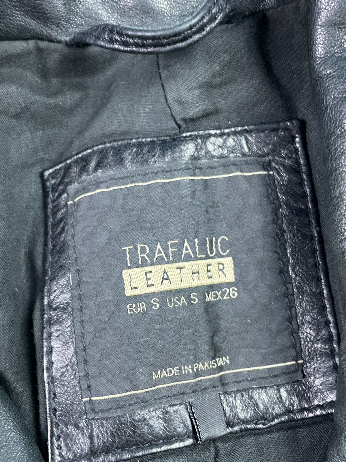 Genuine Leather Vintage Ramones Genuine Leather Jacket Biker Rock Punk Rare Size S / US 4 / IT 40 - 3 Thumbnail