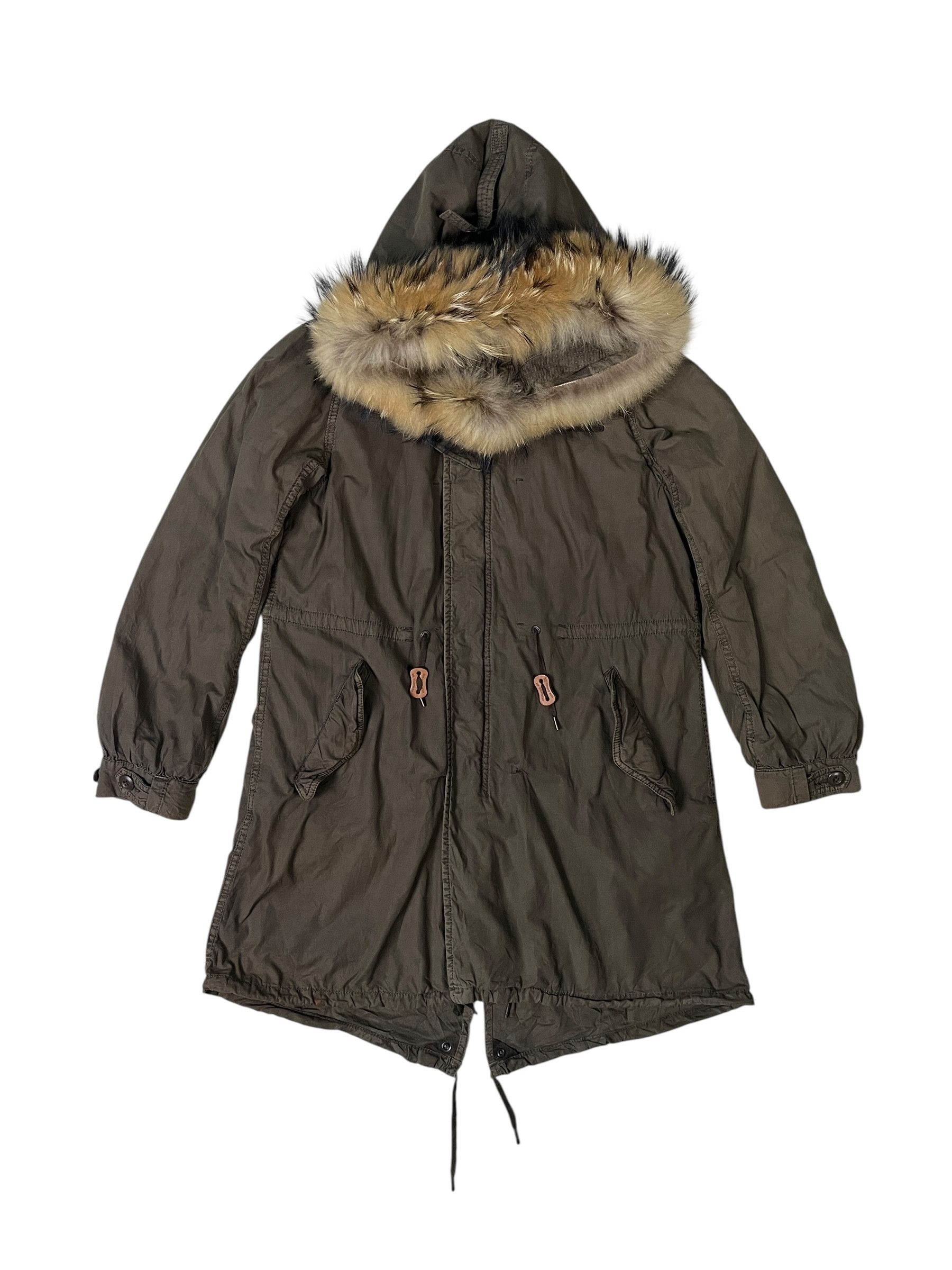 GOA G.O.A. Equipment Military Parka Racoon Fur Hooded Jacket | Grailed