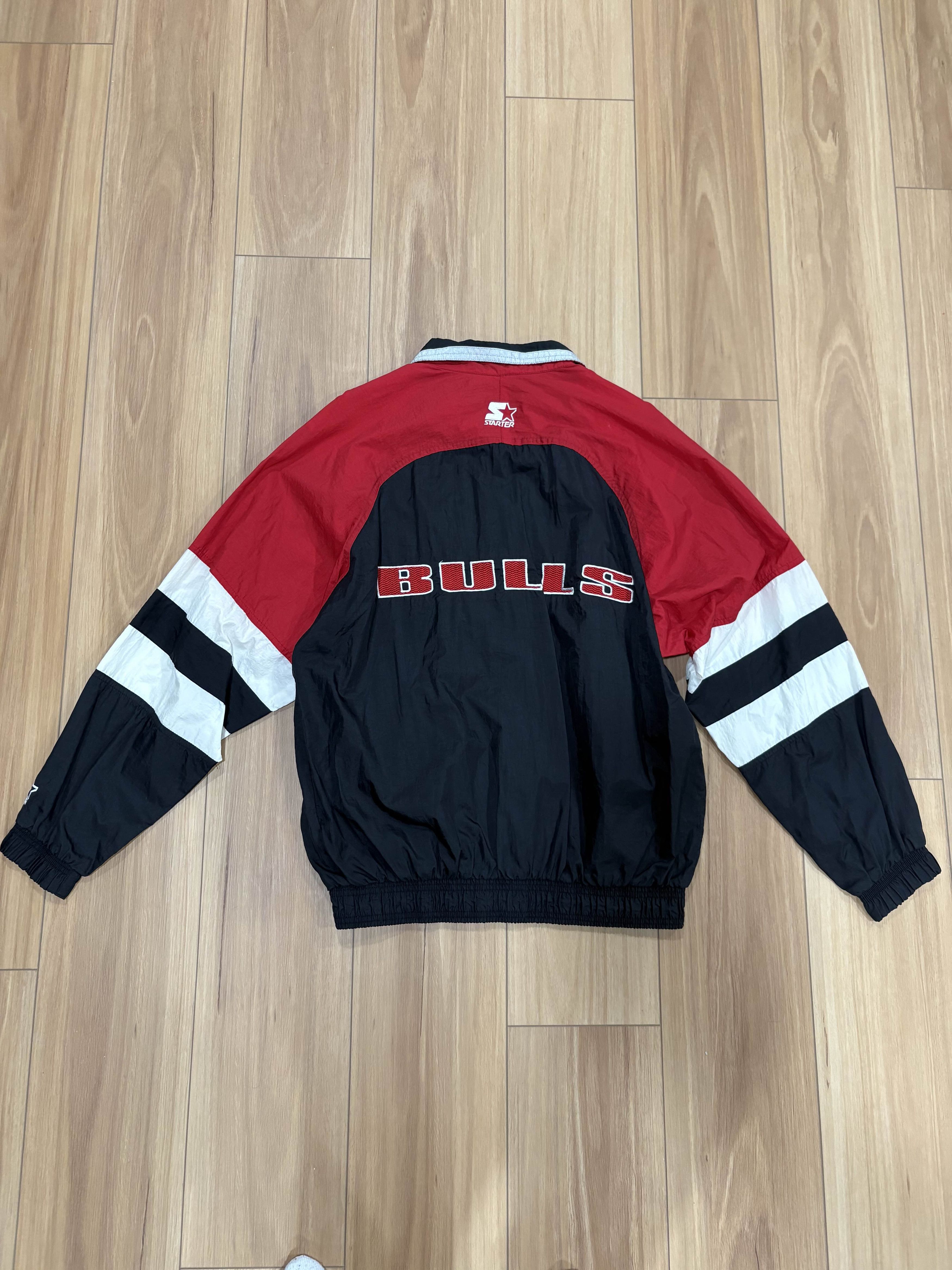 Starter VINTAGE Chicago Bulls NBA Officially Licensed Starter Jacket Size US M / EU 48-50 / 2 - 2 Thumbnail