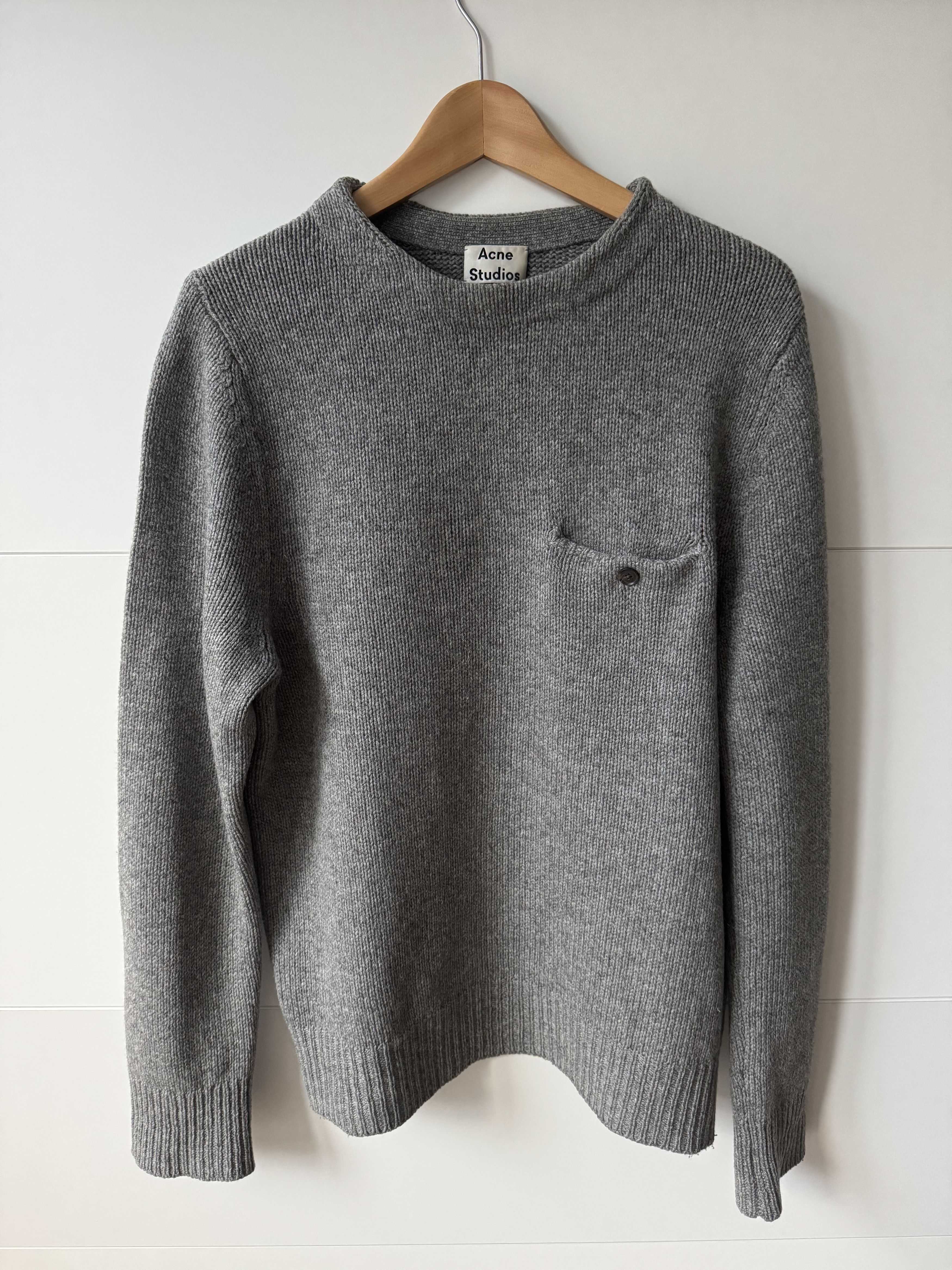 Acne Studios [M] Chet OP Wool Button Sweater (AW14) Size US M / EU 48-50 / 2 - 2 Thumbnail