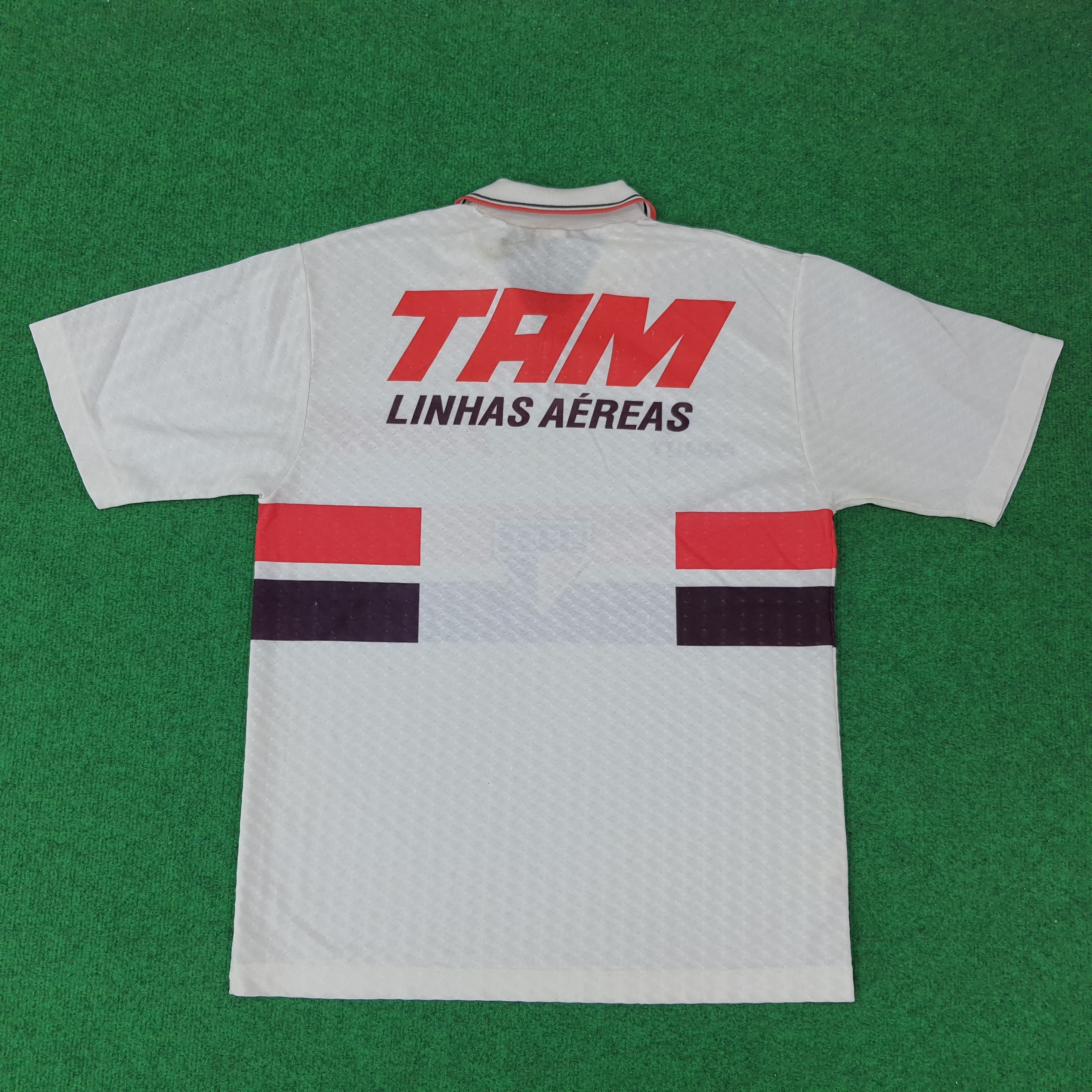 Penalty Vintage Penalty Sao Paulo Home Football 90s Jersey C223N49 Size US M / EU 48-50 / 2 - 3 Thumbnail