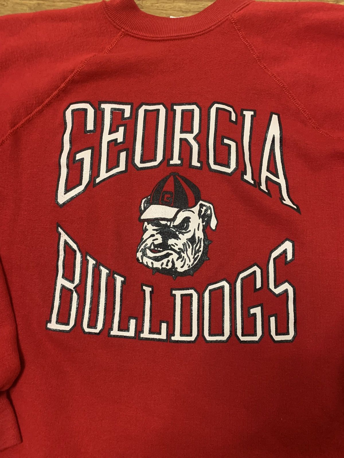 Vintage Vintage Georgia Bull Dogs Sweater Size US XL / EU 56 / 4 - 2 Thumbnail