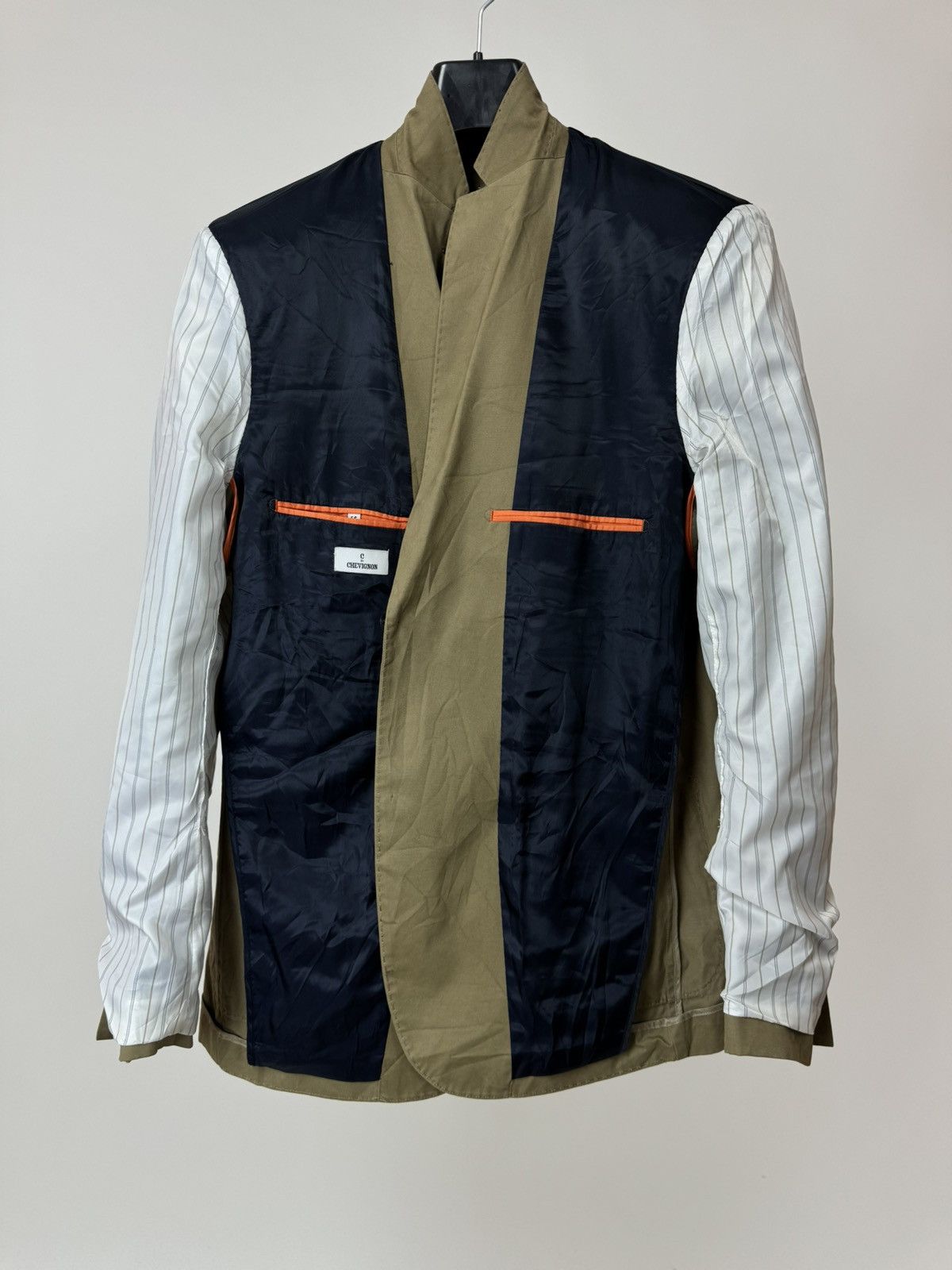 Chevignon Chevignon Sport Cotton Blazer Jacket Unlined Toscana Pockets Size 54R - 9 Thumbnail