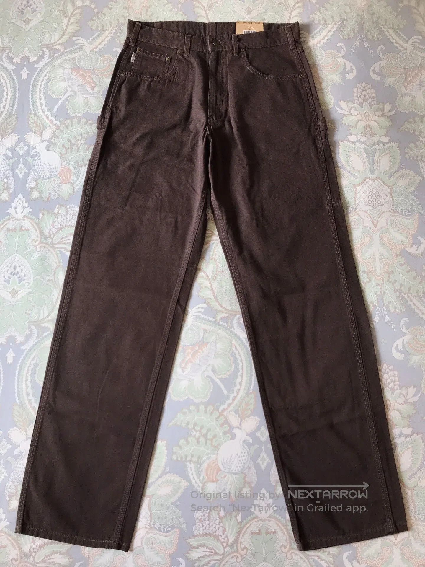 Carhartt Carhartt B159 DKB Canvas Work Pants. Size US 34 / EU 50 - 2 Thumbnail