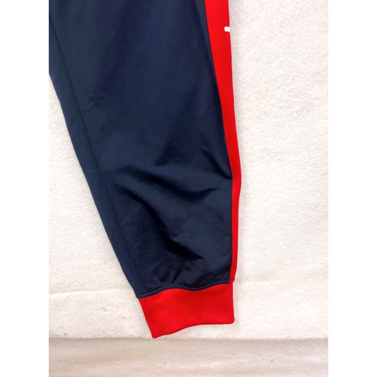Champion Champion Track Pants Men 3XL Navy Side Logo Taping Activewear Polyester Ribbed Cuffs Size US 39 - 6 Thumbnail