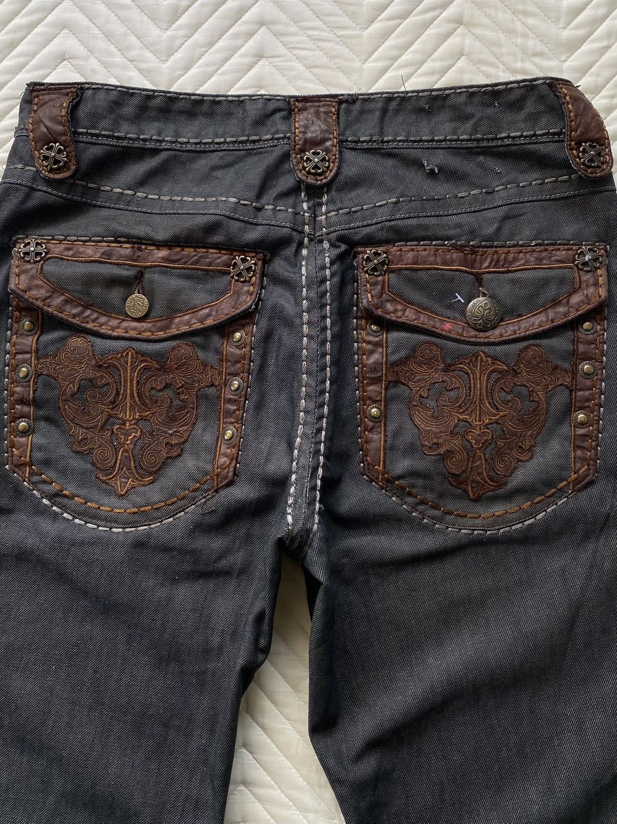 Other Waxed Denim By Smash Denim Size US 33 - 8 Thumbnail