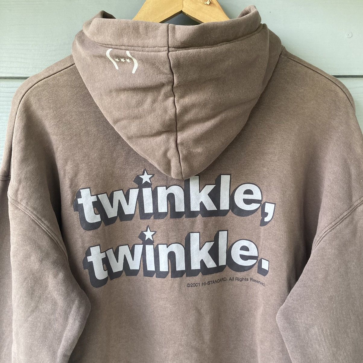 Band Tees Vintage Hi-Standard Punk Band Brown Hoodie Size US M / EU 48-50 / 2 - 8 Thumbnail