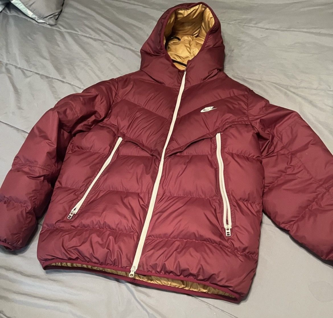 image of Nike Storm Fit Windrunner in Maroon, Men's (Size Large)