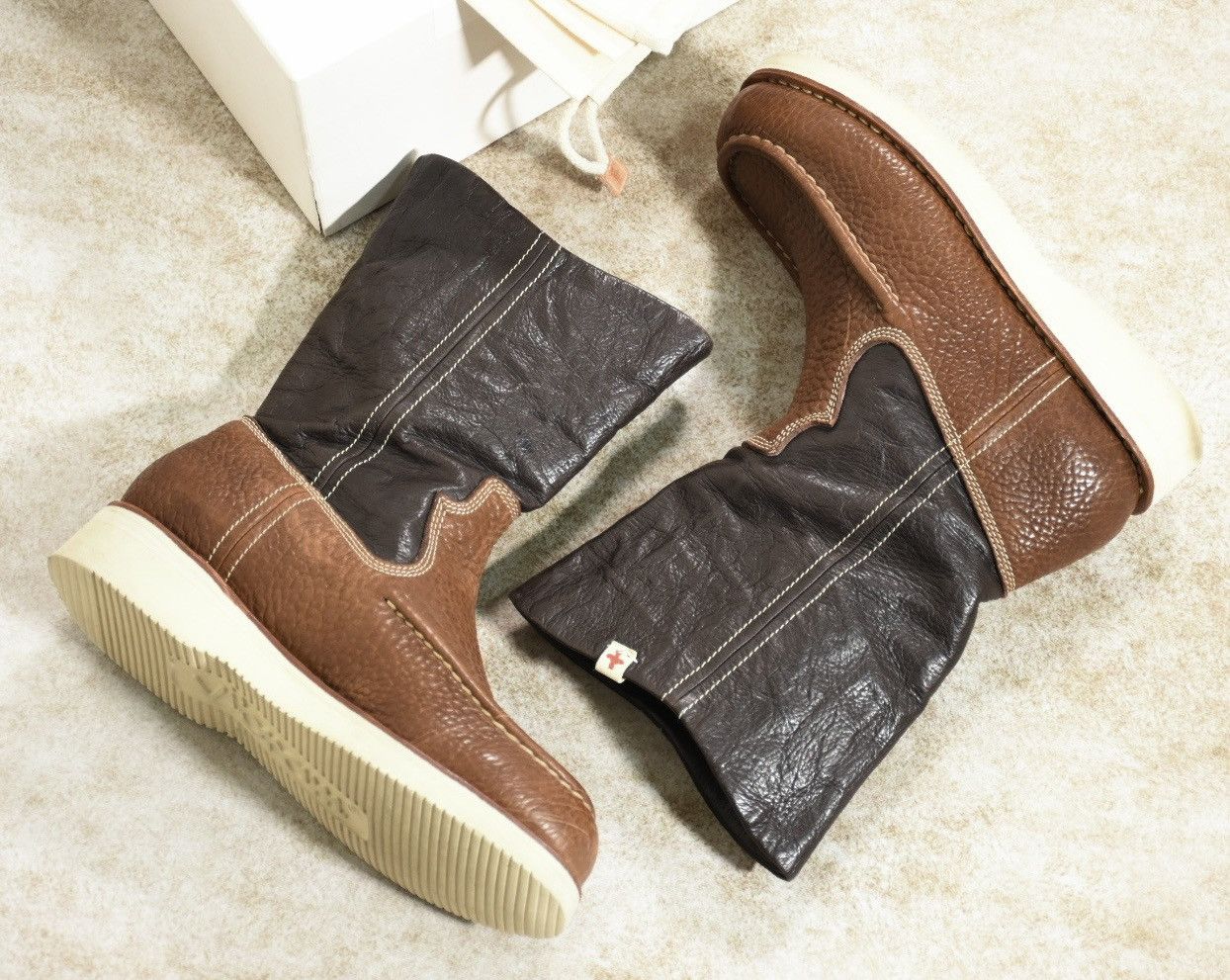 Visvim Visvim Wabanaki Moc Toe Boot Alu-Folk Size US 8 / EU 41 - 8 Thumbnail