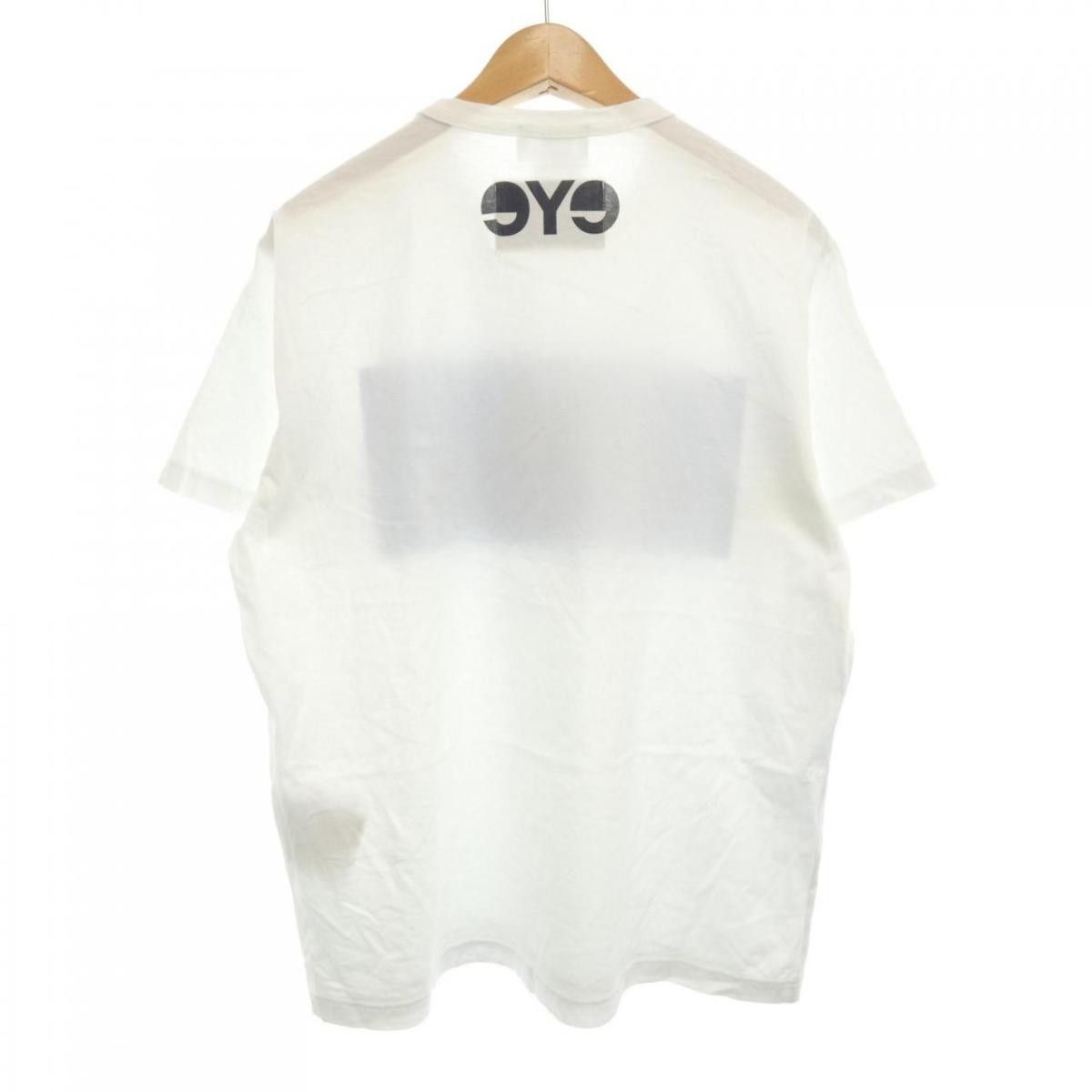 Junya Watanabe Short Sleeve Printed Logo Cotton Tshirt White Size US S / EU 44-46 / 1 - 2 Thumbnail