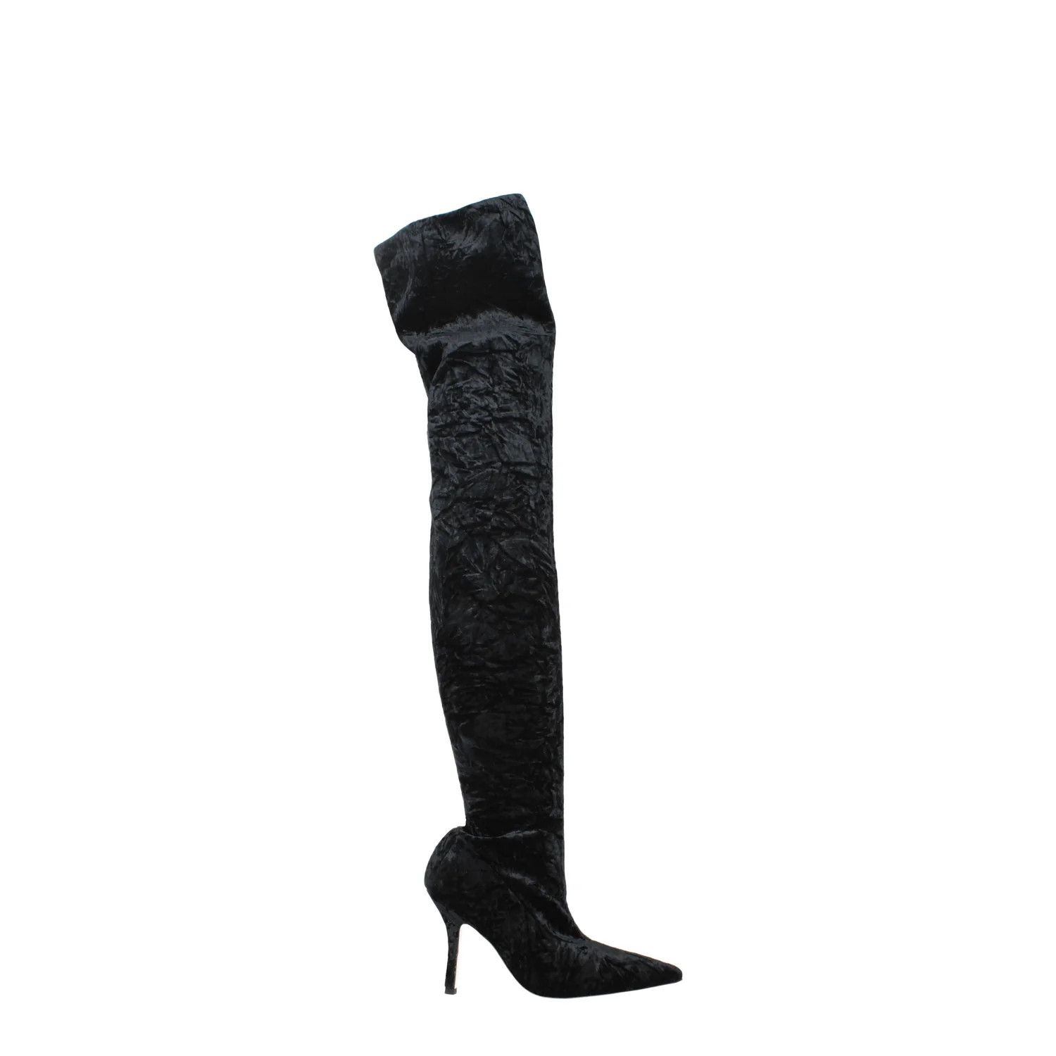 Paris Texas ob1o1e1124 Velvet Boots in Black Size US 8.5 / IT 38.5 - 1 Thumbnail