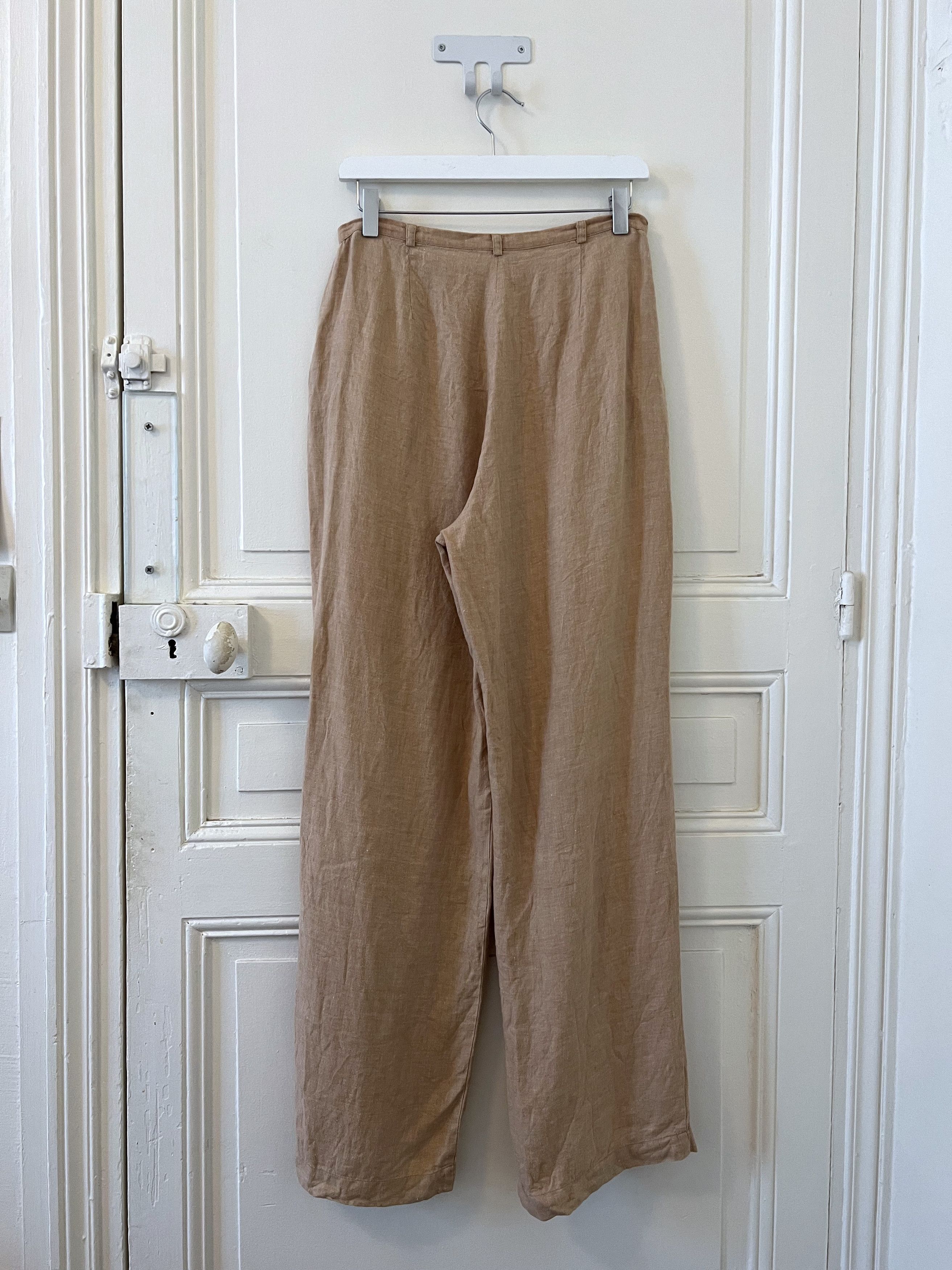 Other Linen Trousers Size 27" / US 4 / IT 40 - 2 Thumbnail