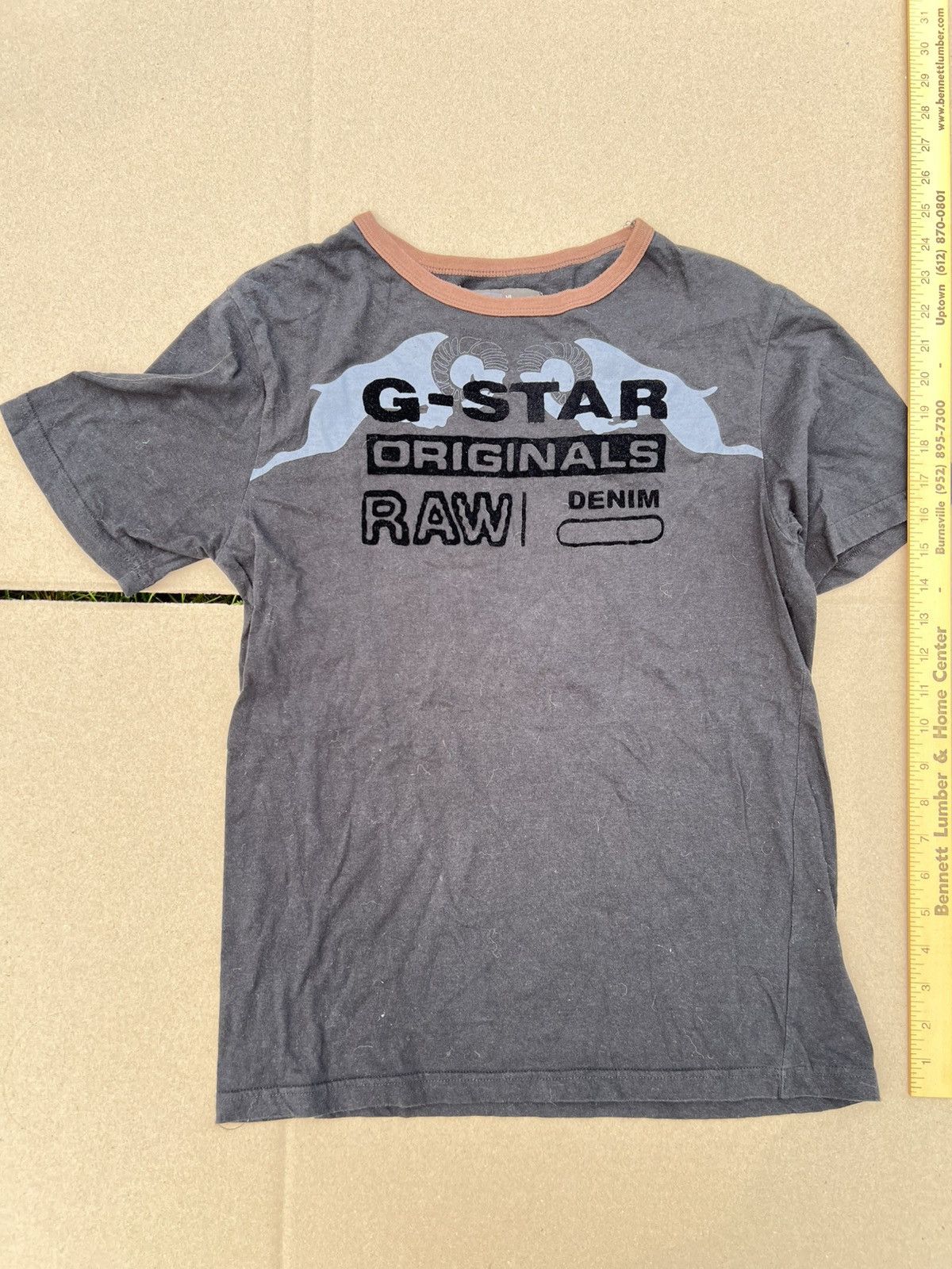 G-Star G Star Raw Denim Tee Size US XL / EU 56 / 4 - 1 Thumbnail