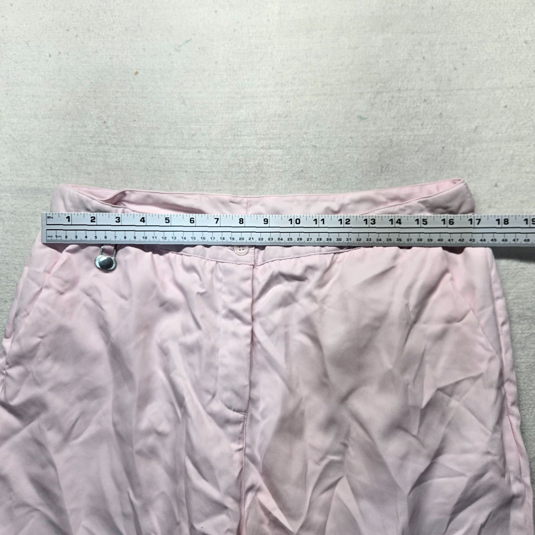 Vintage Allyson Whitmore Golf Shorts Solid Light Pink Knee High Adult Women's Size 14 Size 36" / US 14 / IT 50 - 3 Thumbnail