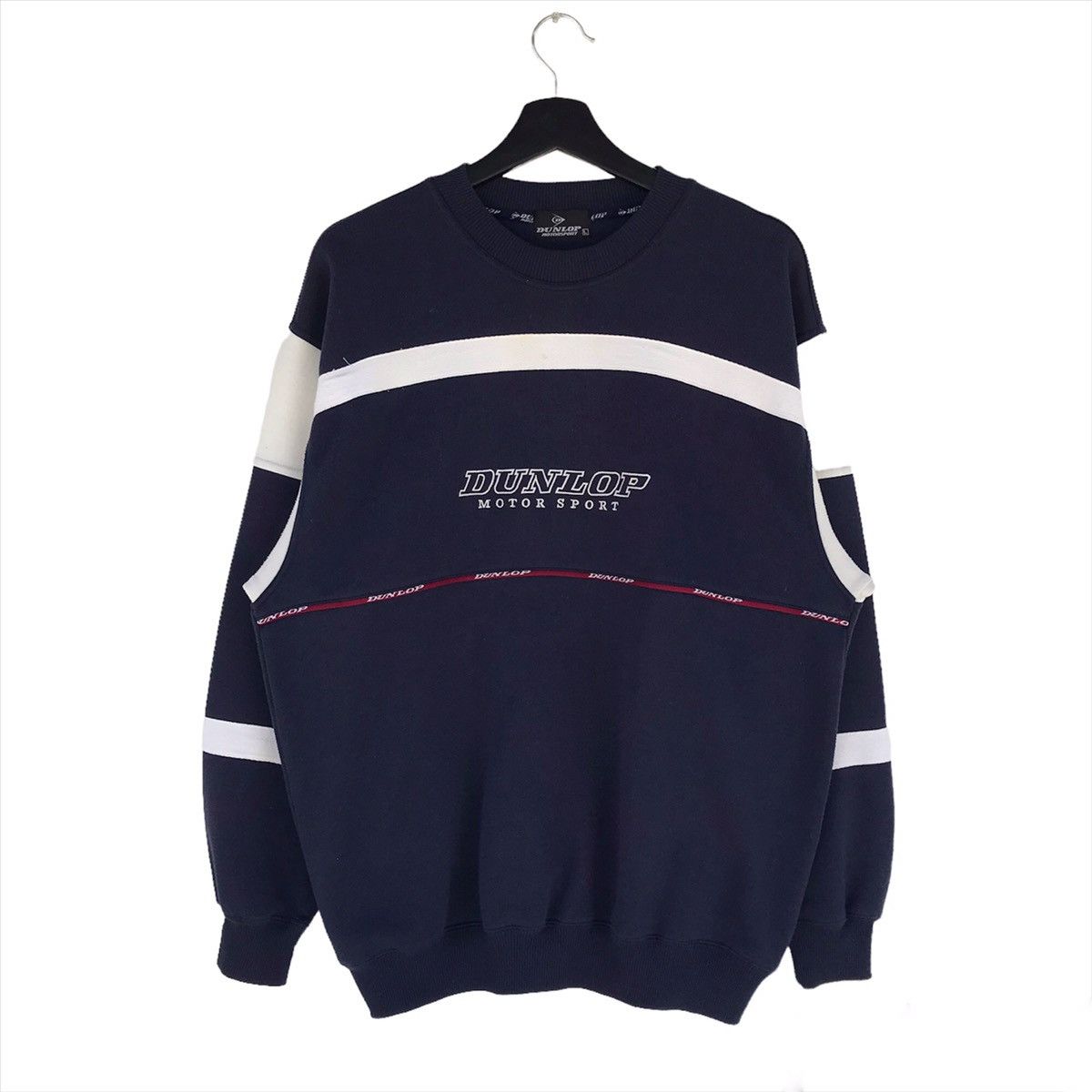 Dunlop × Vintage Dunlop motorsports embroidery crewneck sweatshirt Size US L / EU 52-54 / 3 - 1 Thumbnail
