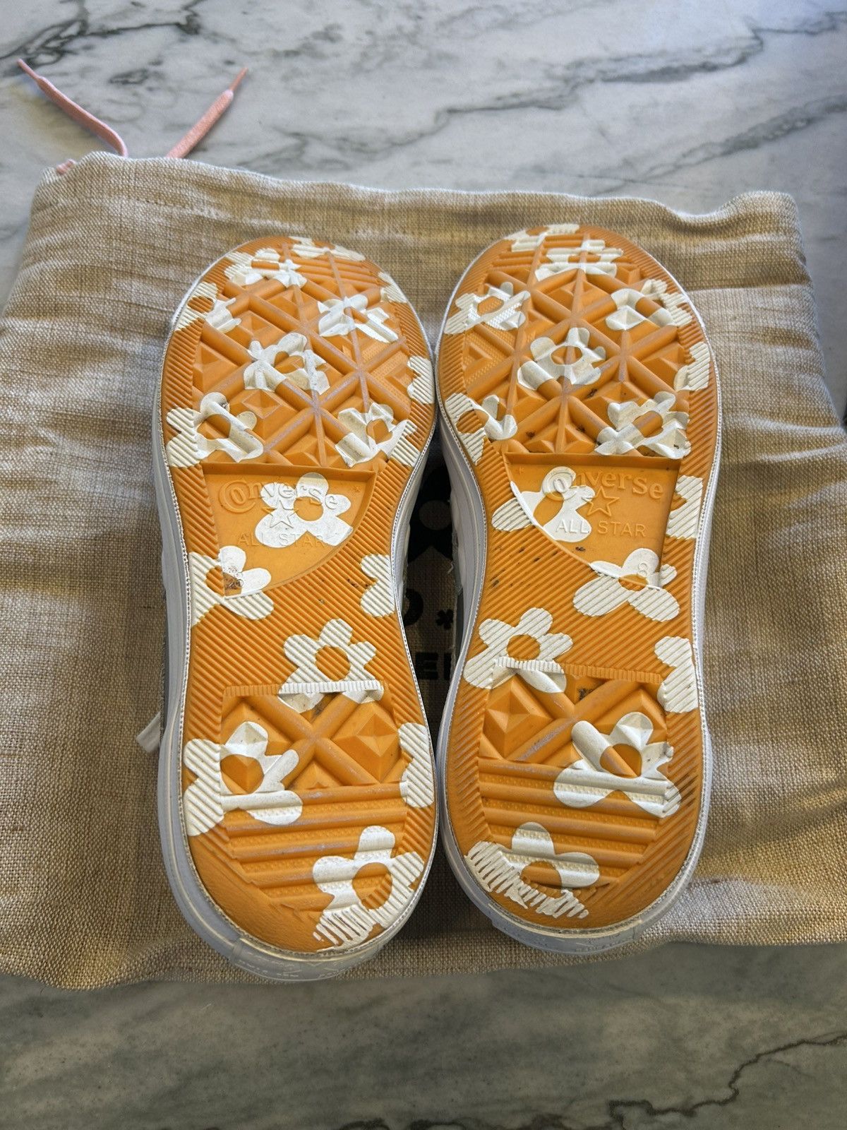 Converse × Golf Wang × Golf le Fleur Converse x Golf Le Fleur* low top Silver 3M Size US 8 / EU 41 - 6 Thumbnail