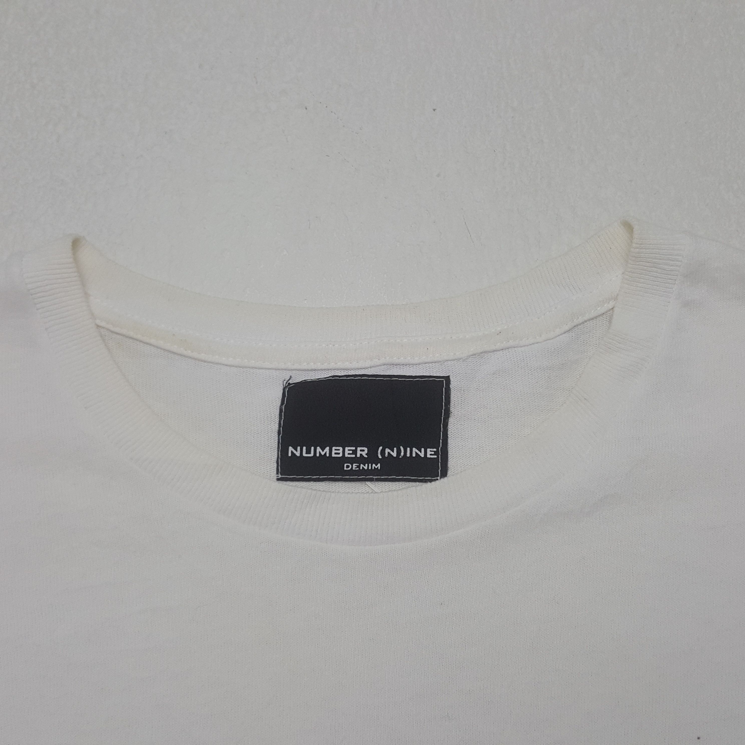 Japanese Brand × Number (N)ine × Vintage Vintage Number (N) ine Custom Art Signature Style Tshirt Size US M / EU 48-50 / 2 - 4 Thumbnail