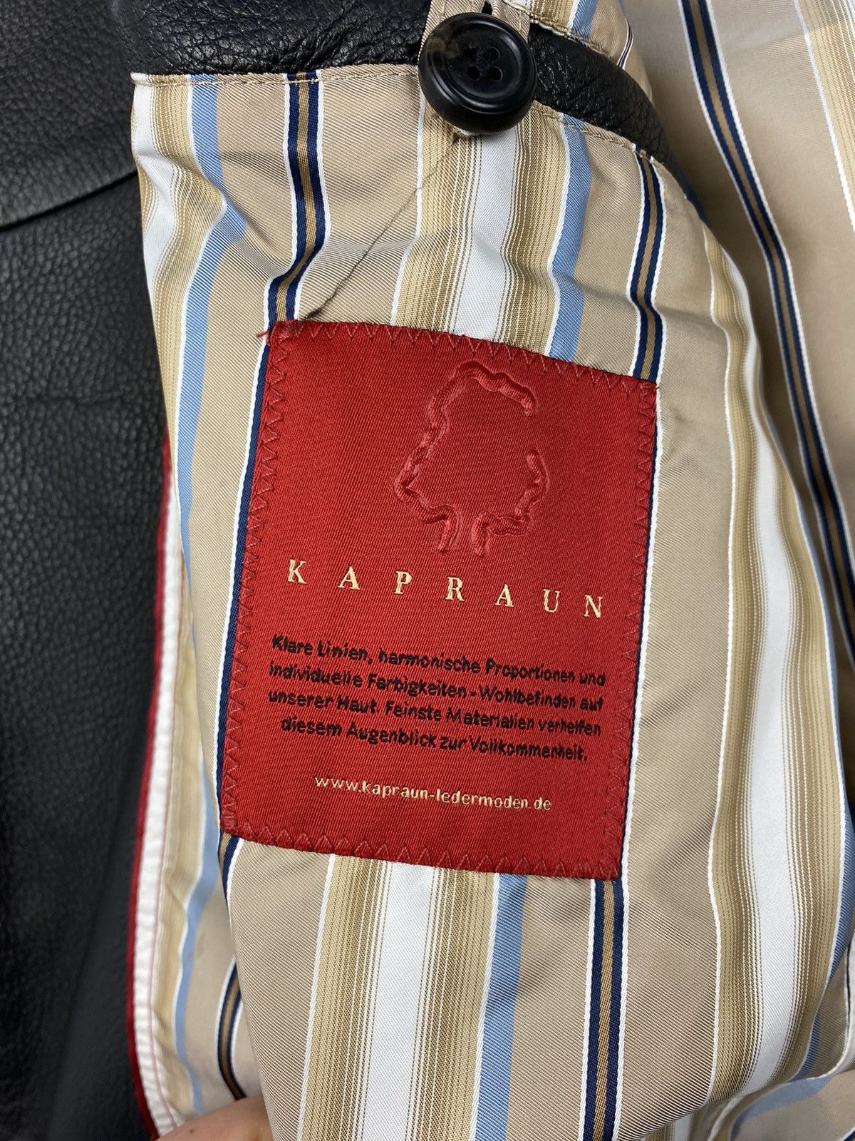 Hugo Boss Kapraun Lamm Nappa Leather Jacket Luxury Size US L / EU 52-54 / 3 - 18 Thumbnail