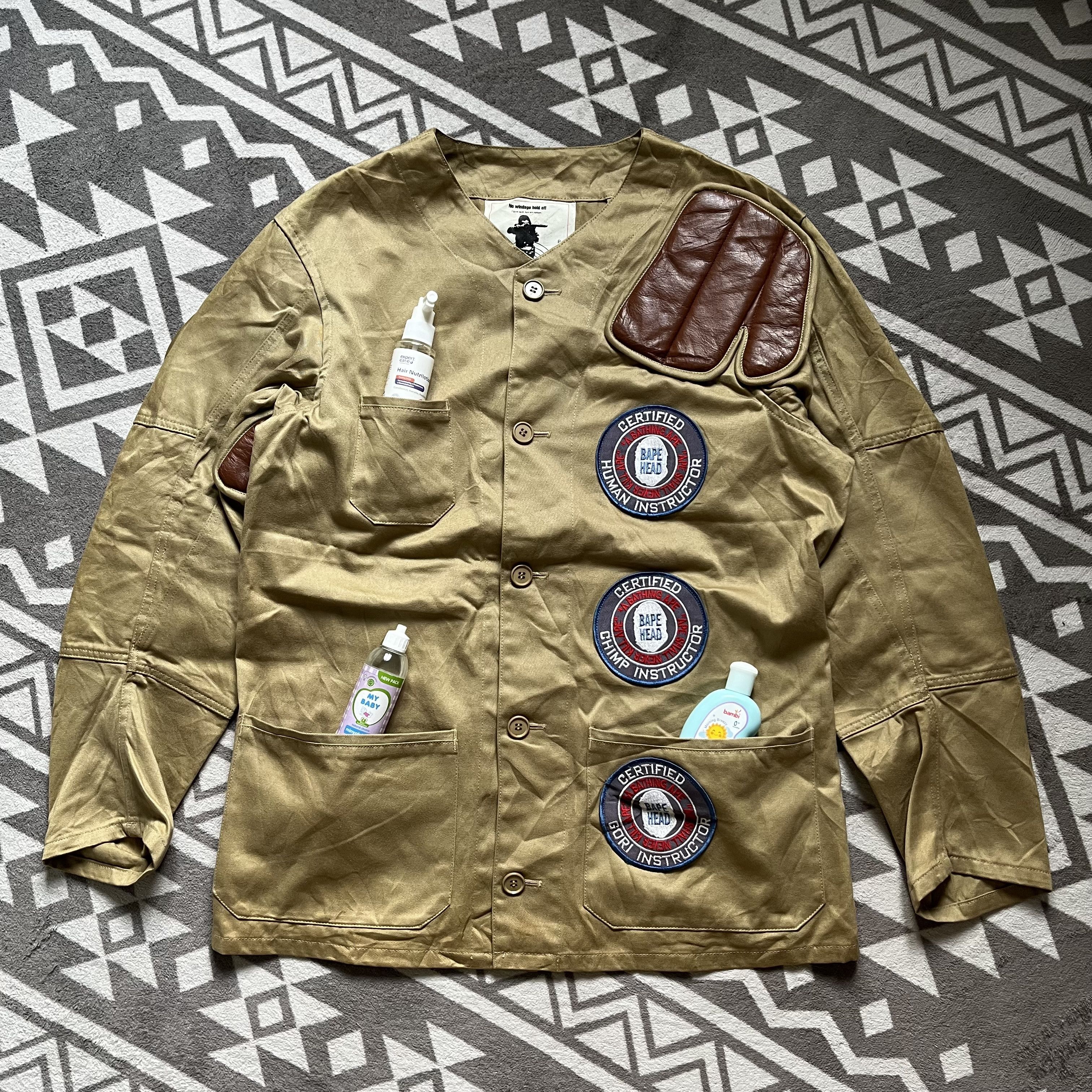 Bape Archive Bape Military jacket Size US XL / EU 56 / 4 - 10 Thumbnail