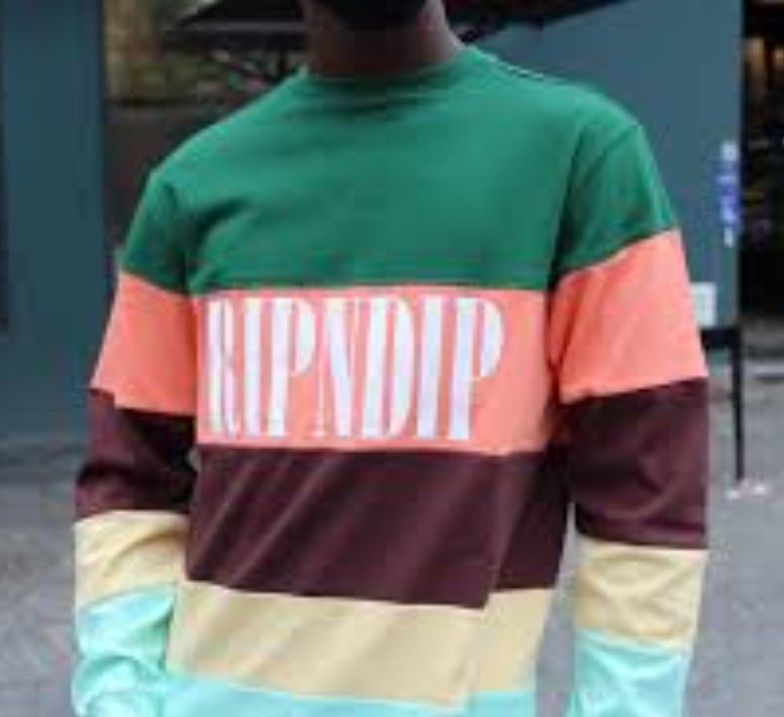 RIPNDIP RipNDip Chromatic long sleeve t-shirt, embroidered logo Size US L / EU 52-54 / 3 - 10 Thumbnail