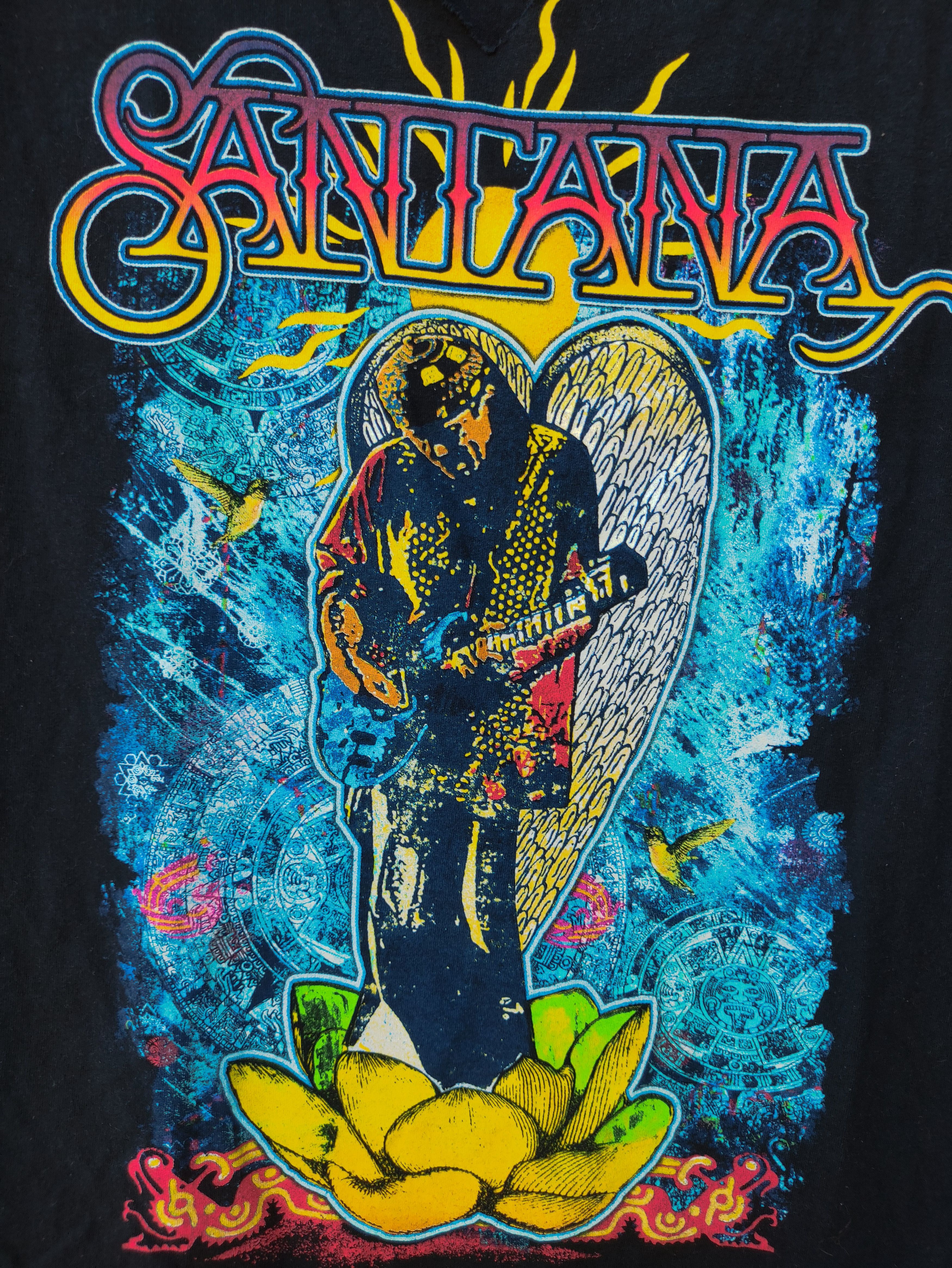 Band Tees SANTANA LUMINOSITY TOUR 2016 TEE Size US XL / EU 56 / 4 - 3 Thumbnail
