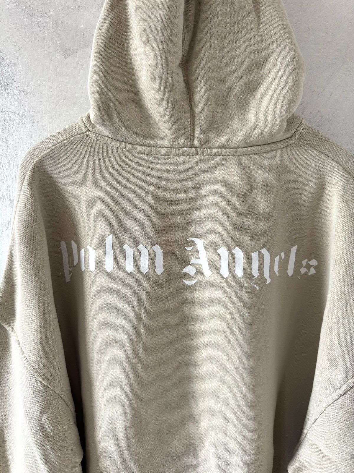 Palm Angels Palm Angels Cactus Oversize Beige Hoodie Size US M / EU 48-50 / 2 - 9 Thumbnail