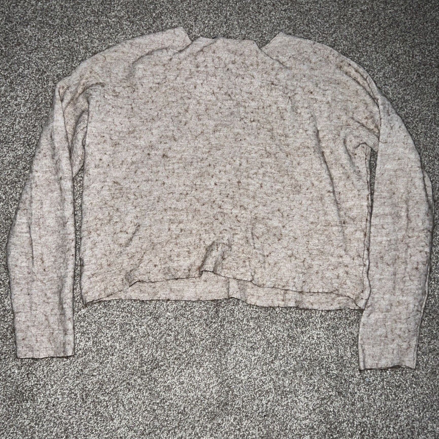 Vintage VINTAGE Peruvian Alpaca Co Pullover Sweater Womens Large Beige Dressy Winter Size L / US 10 / IT 46 - 4 Thumbnail