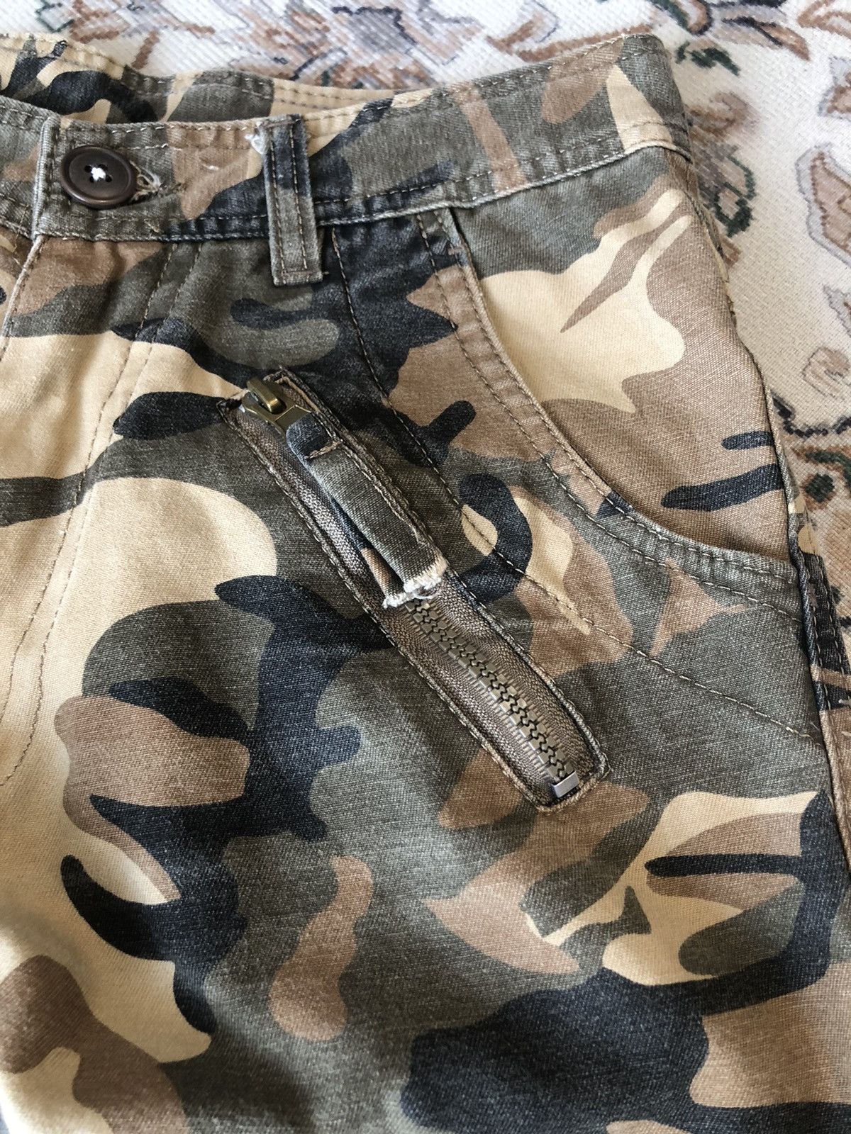Japanese Brand CAMO TACTICAL CARGO PANTS Size US 28 / EU 44 - 5 Thumbnail