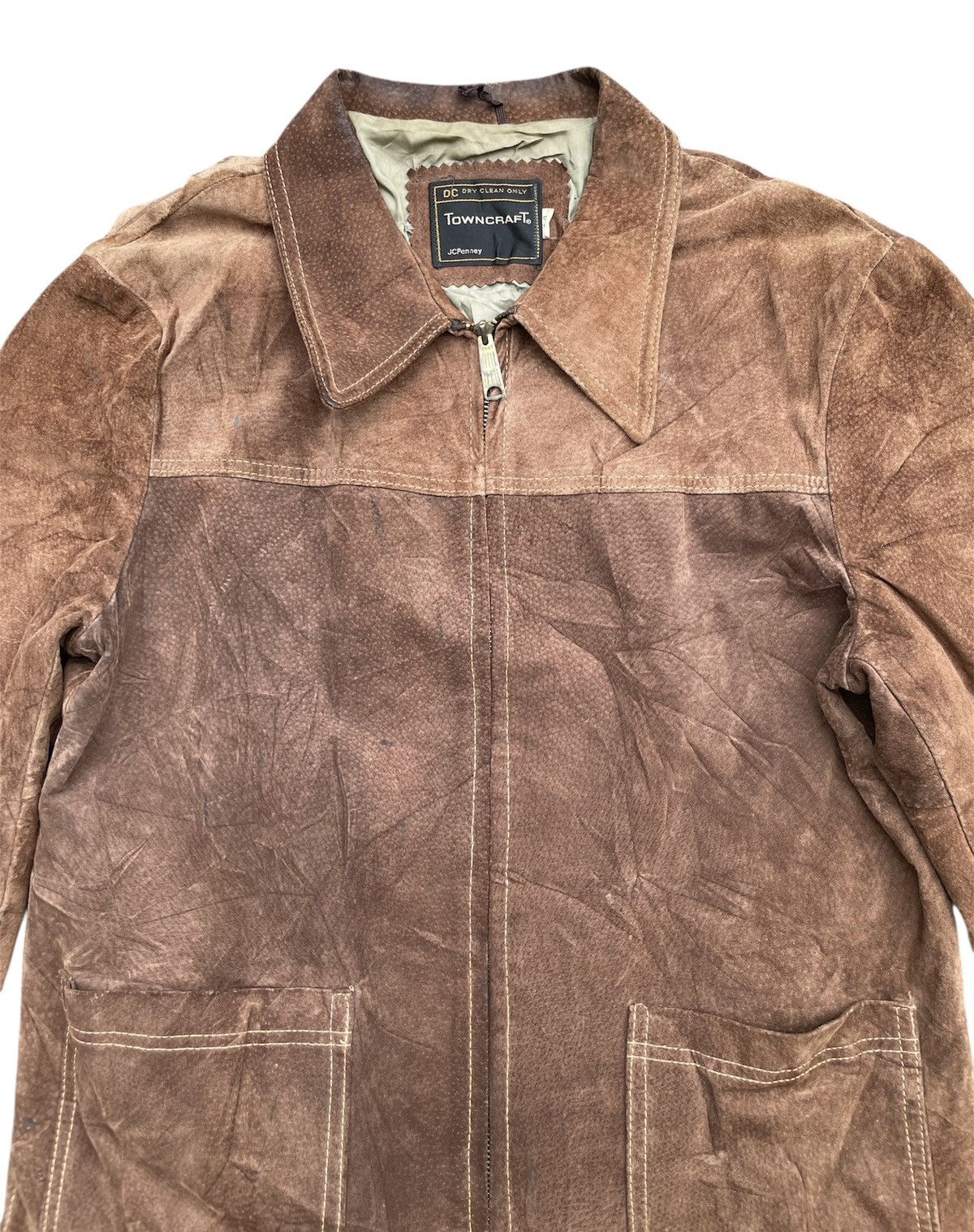 Towncraft 🔥Accept Binding🔥 Vintage Towncraft Jc Penney Leather Jacket Size US M / EU 48-50 / 2 - 3 Thumbnail