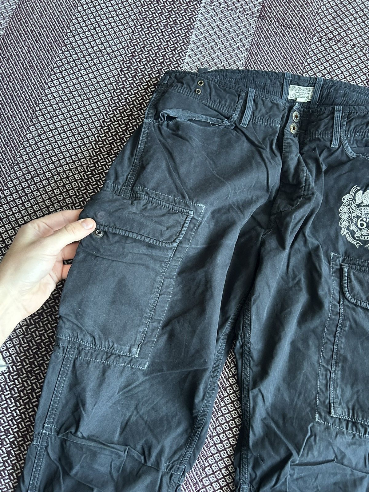 Polo Ralph Lauren Polo Jeans Ralph Lauren Japanese Style Avantgarde Pants W34 Size US 34 / EU 50 - 6 Thumbnail