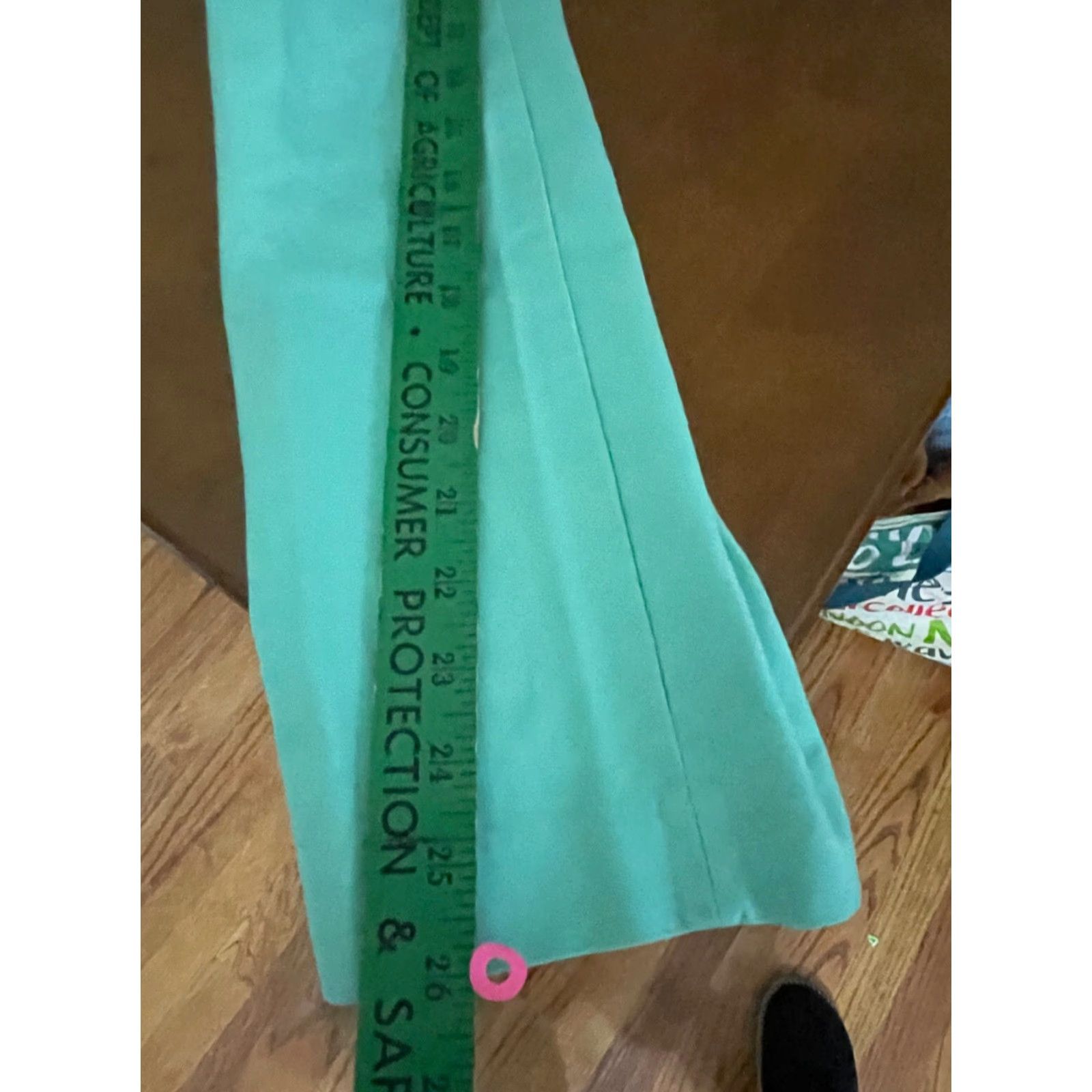 Ellen Tracy Ellen Tracy Slacks Bright Teal Size 4 Size ONE SIZE - 5 Thumbnail
